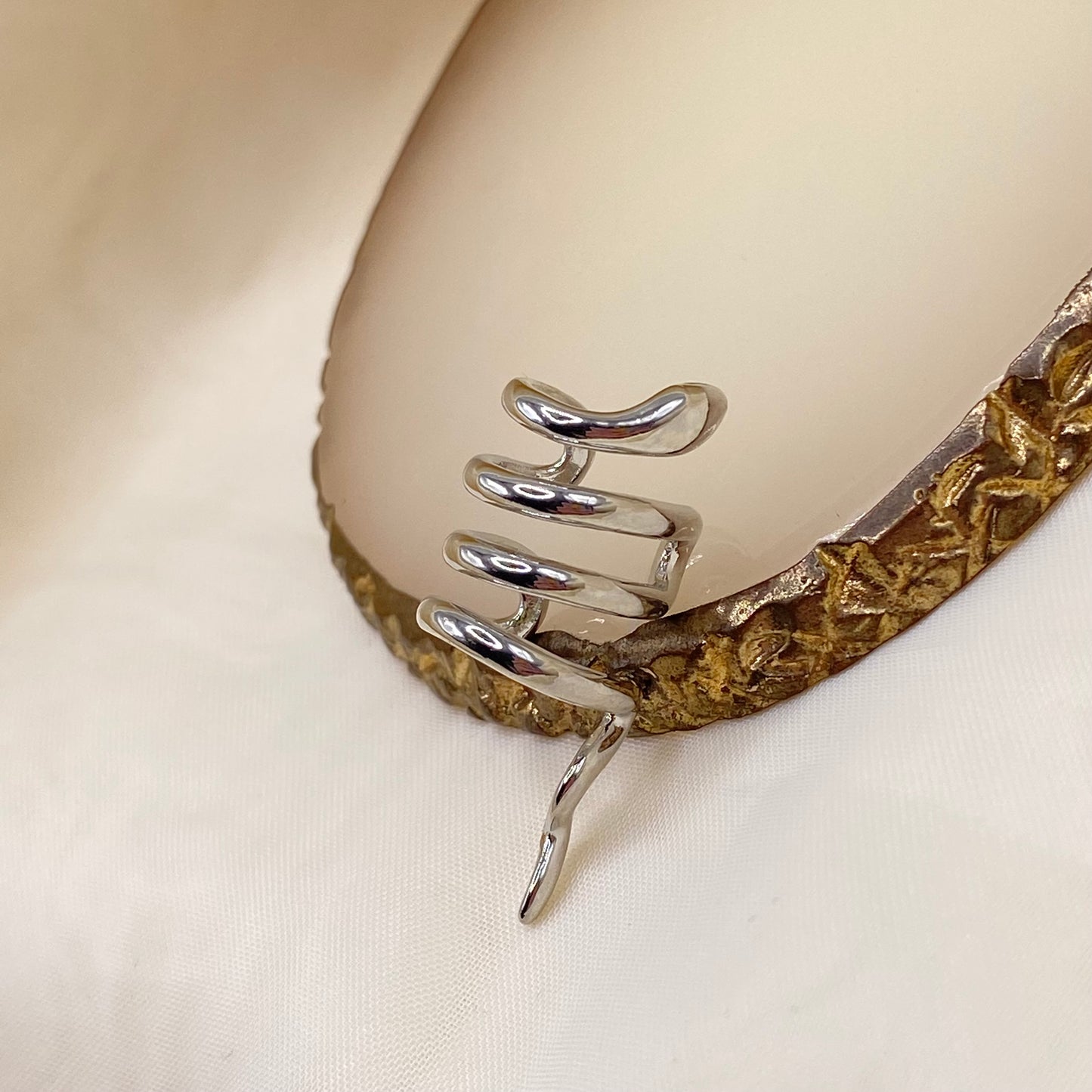 Twisted Snake Ear Cuff