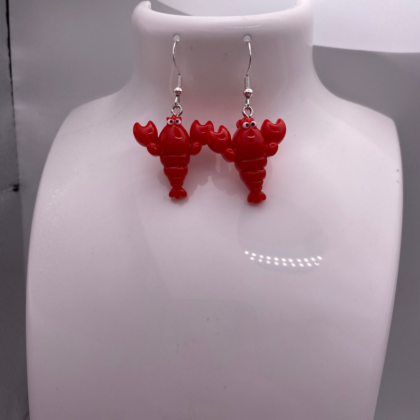 Red Lobster Earrings