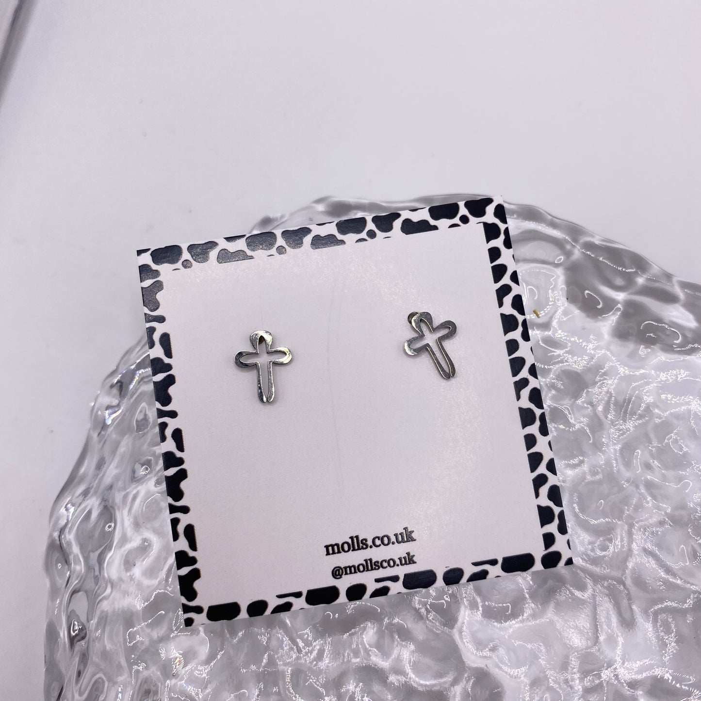 Cross Stud Earrings