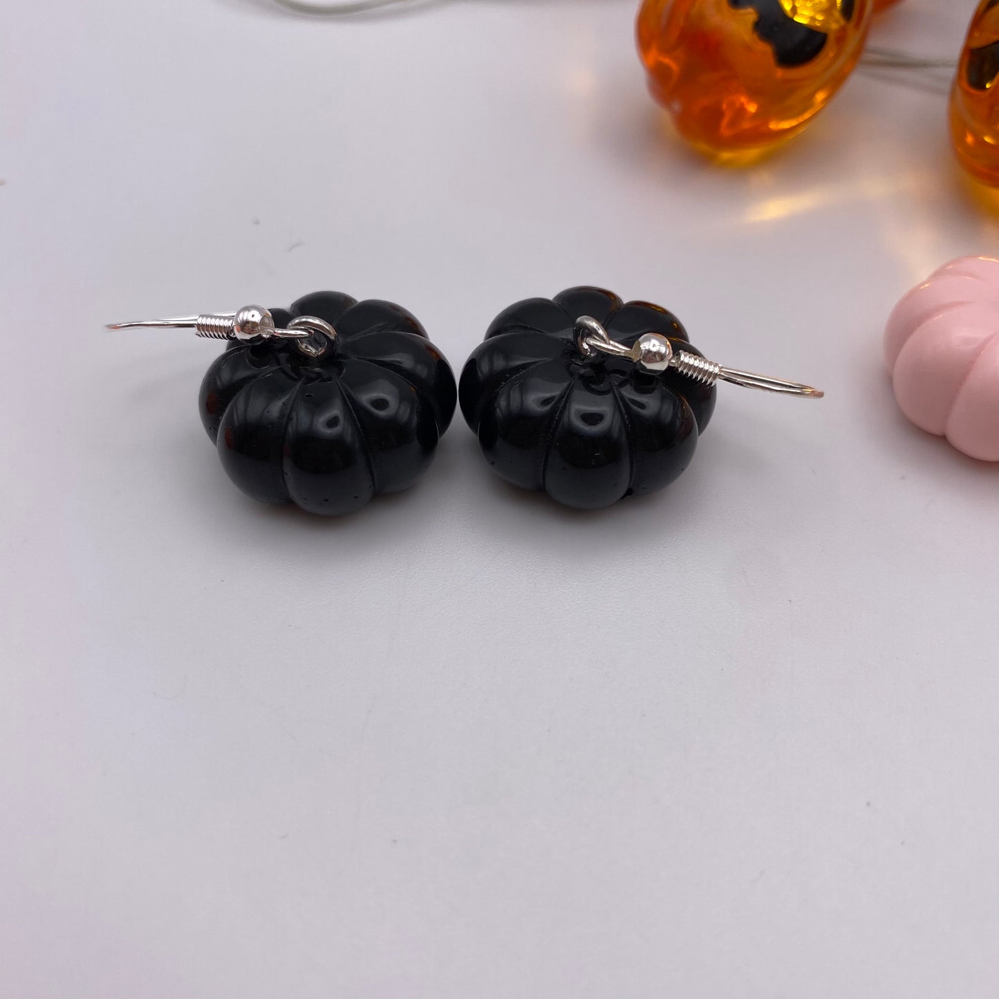 Colourful Pumpkin Earrings
