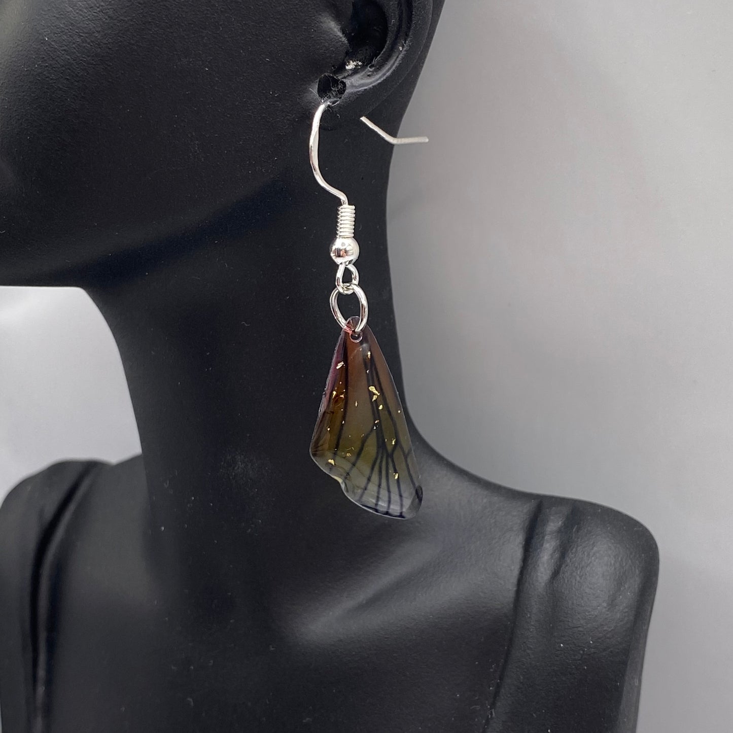Small Fairy Wing Earrings