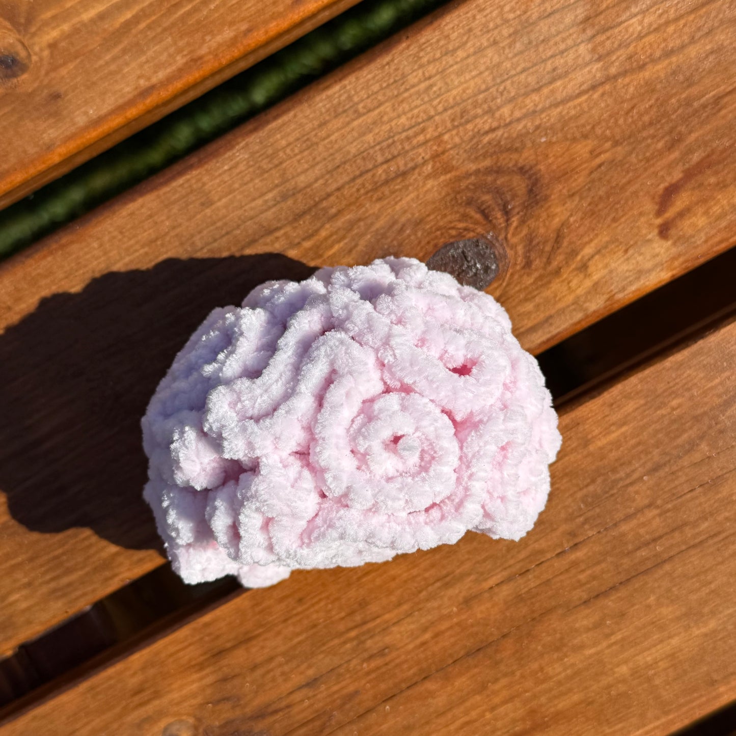 Crochet Brain Stress Ball