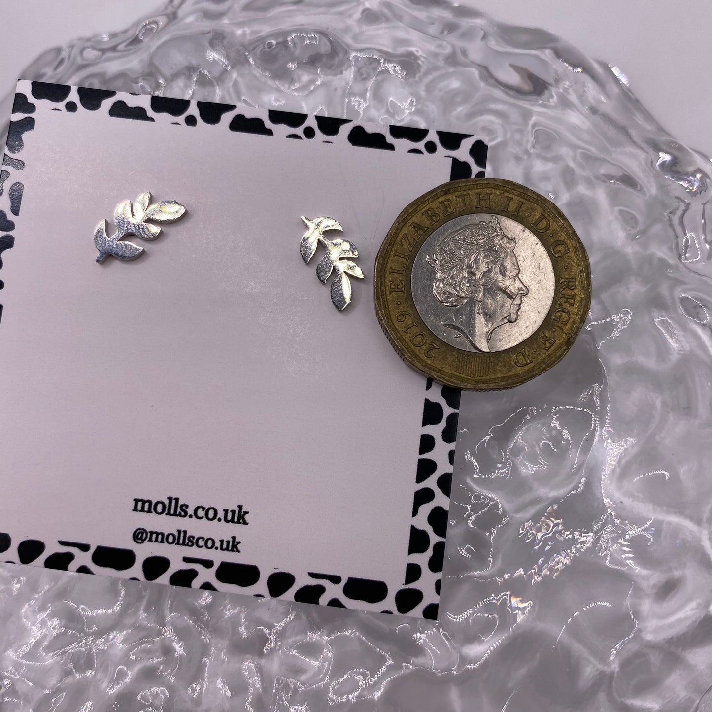 Ivy Vine Stud Earrings