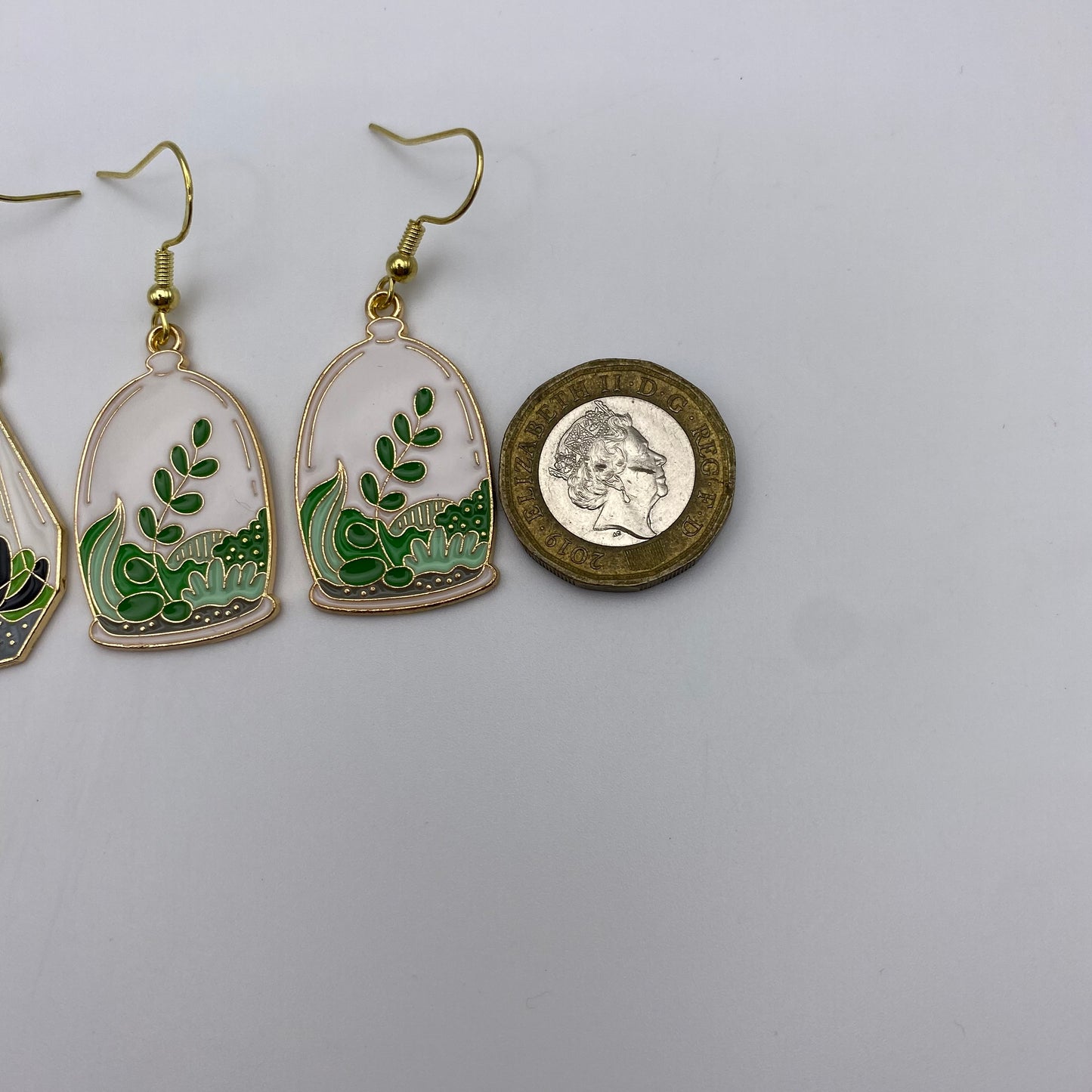 Plant Terrarium Earrings