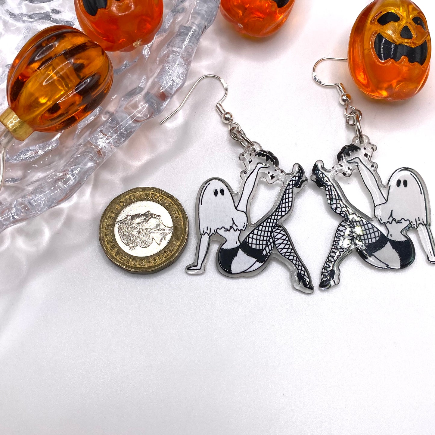 Slay Ghost Earrings