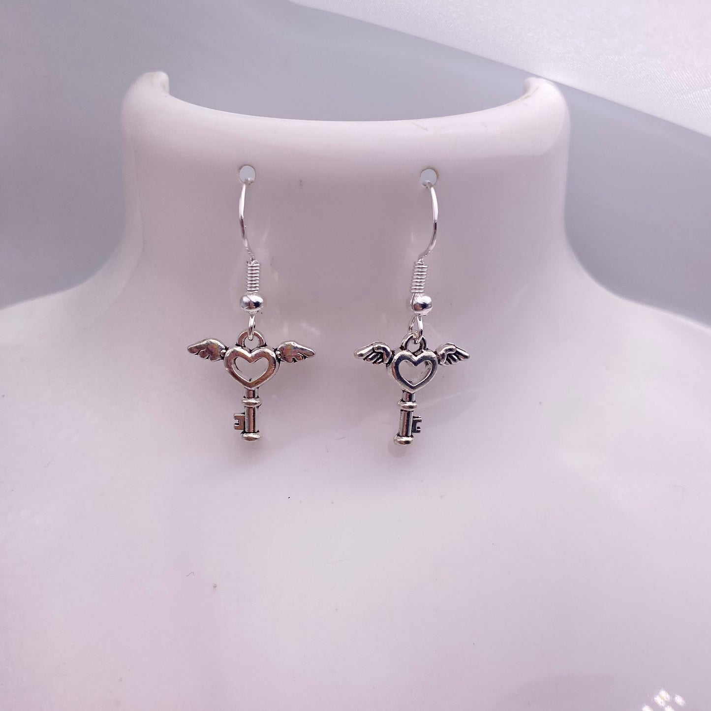 Flying Key Earrings