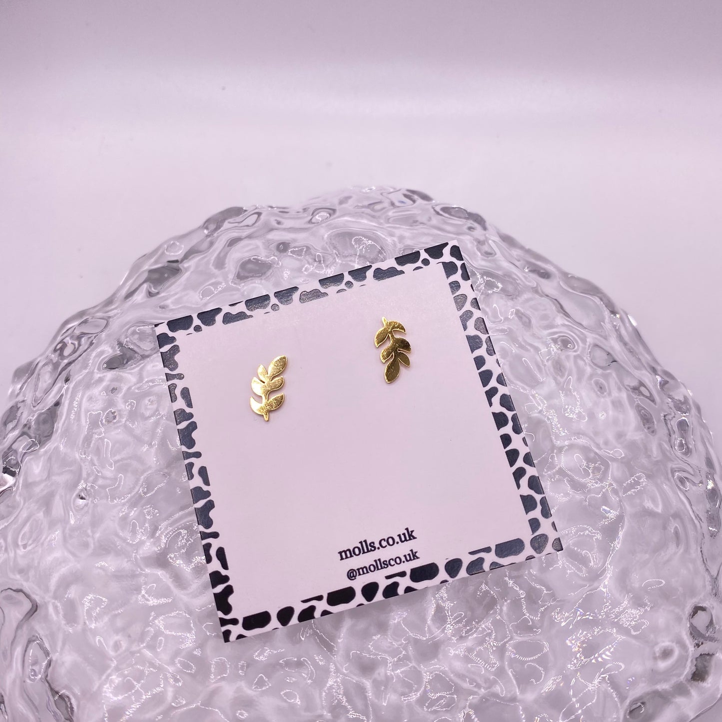 Ivy Vine Stud Earrings