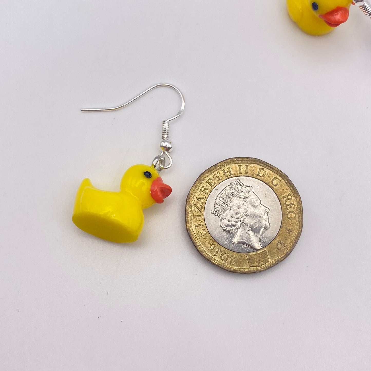 Duck Earrings