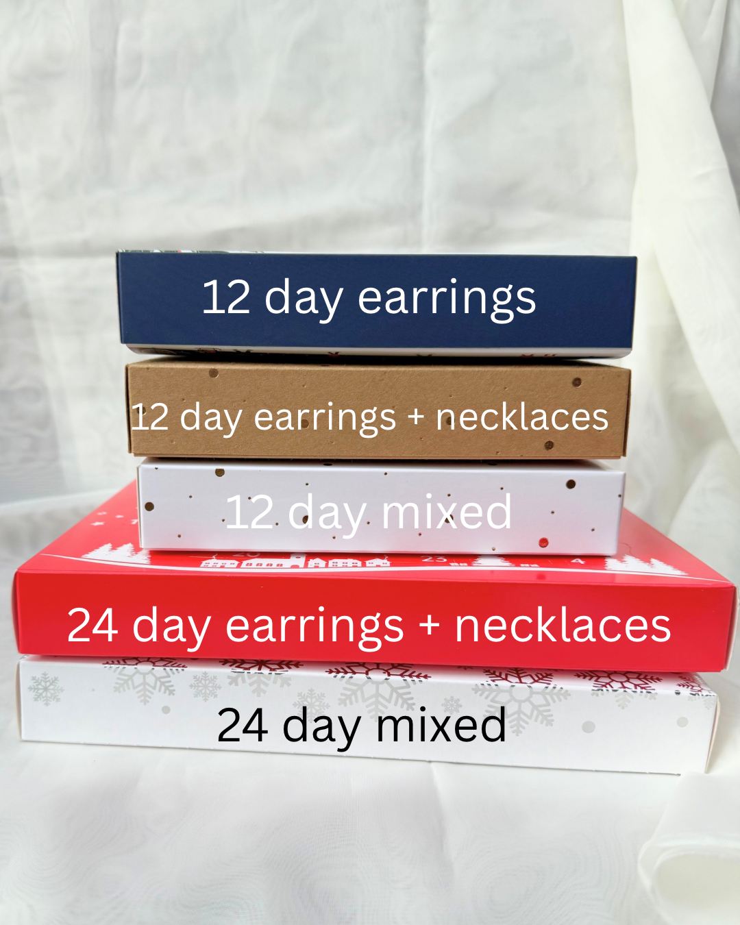 12 Day Mixed Jewellery Advent Calendar