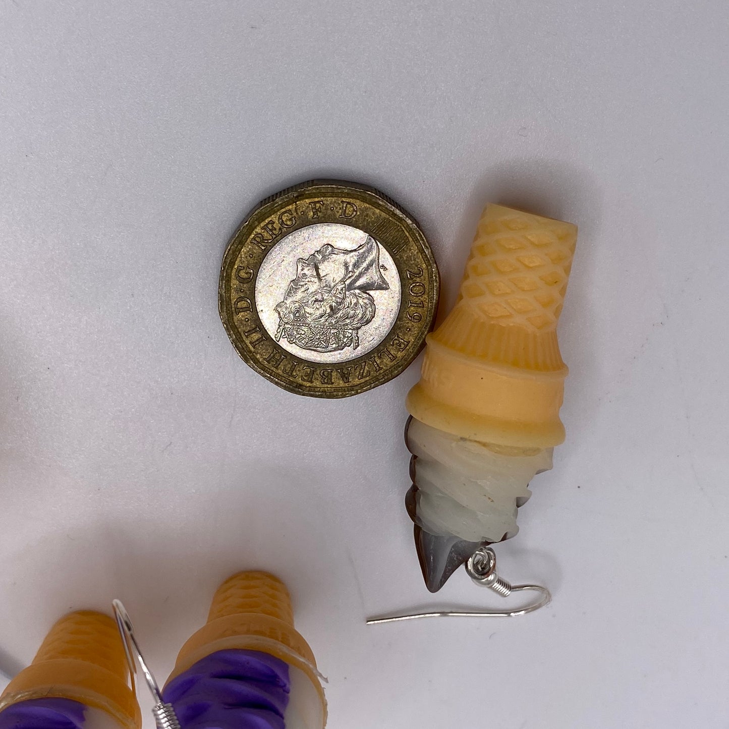 Ice Cream Swirl Earrings