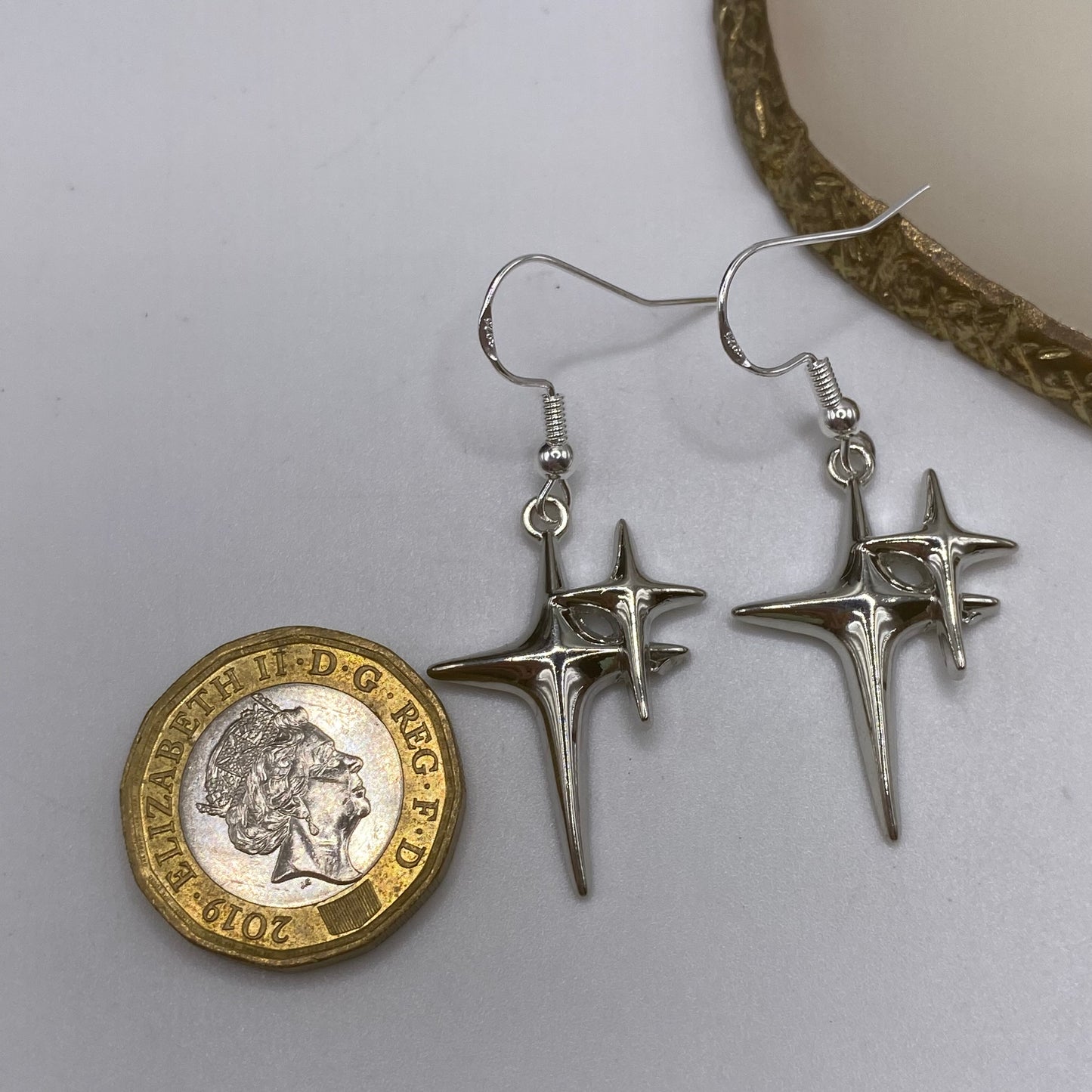 Twinkly Double Stars Earrings