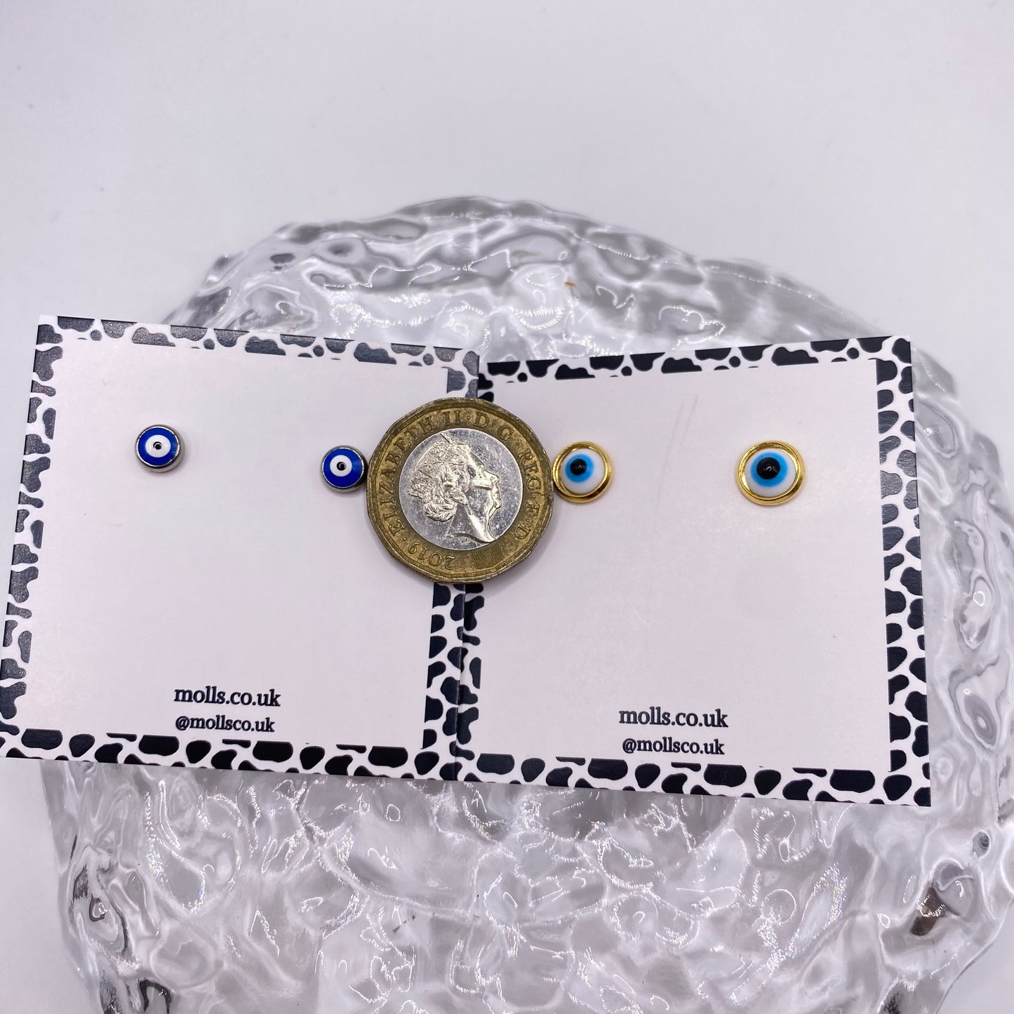 Evil Eye Stud Earrings