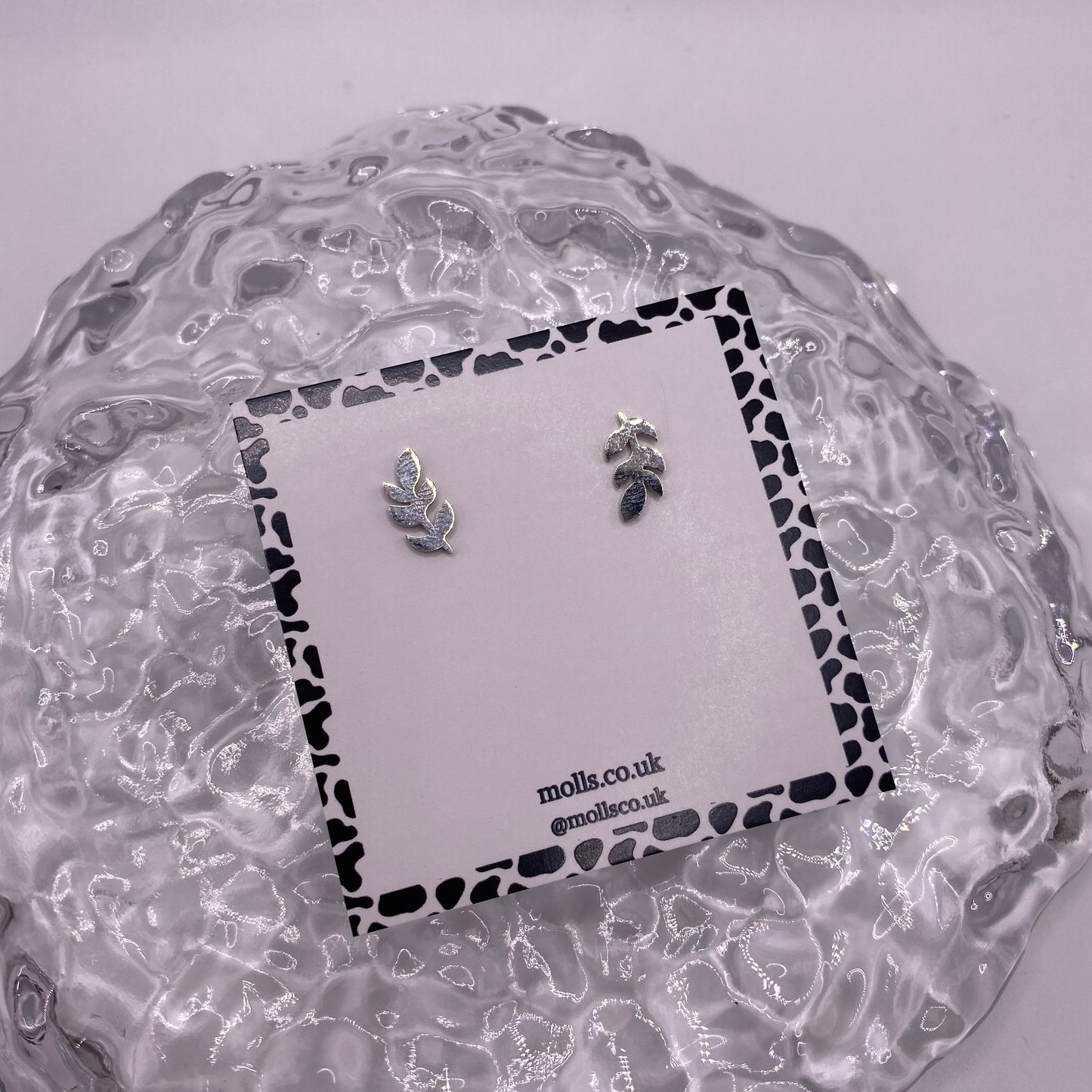 Ivy Vine Stud Earrings