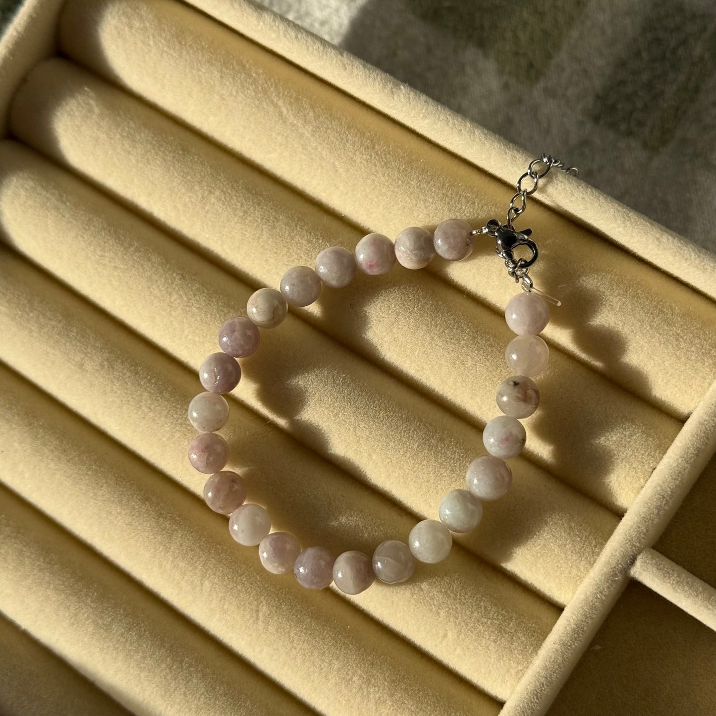 Round Purple Crystal Bracelet