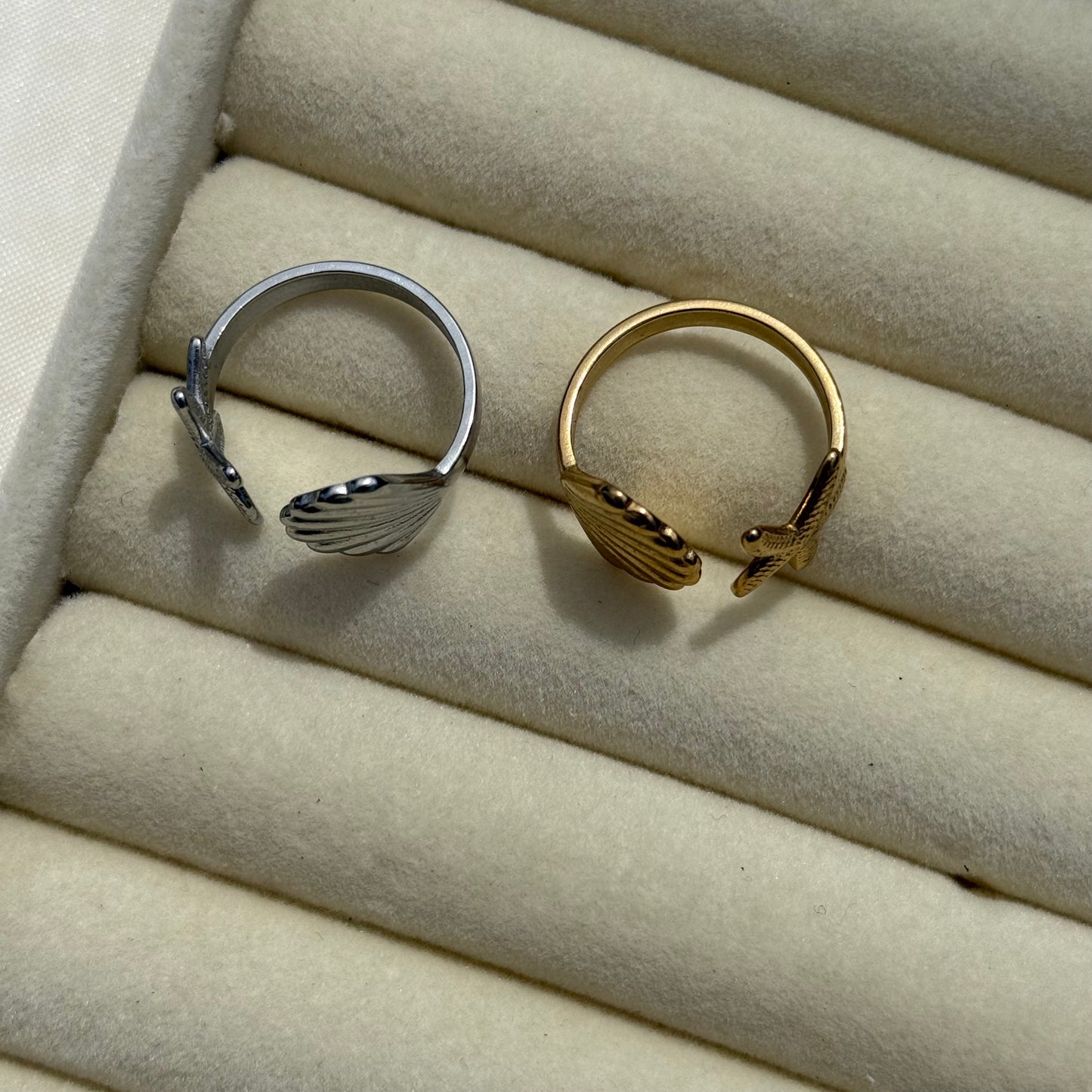 Starfish Shell Ring
