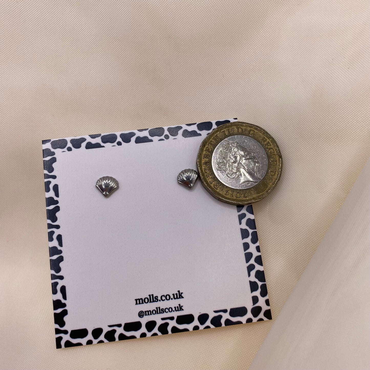 Small Shell Stud Earrings