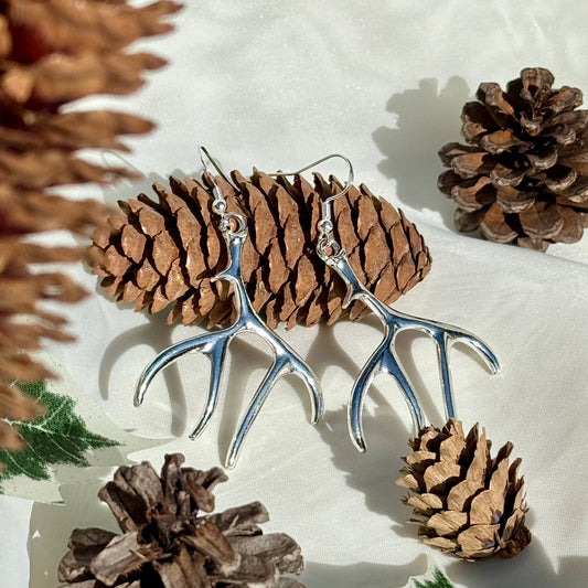 Reindeer Antler Earrings