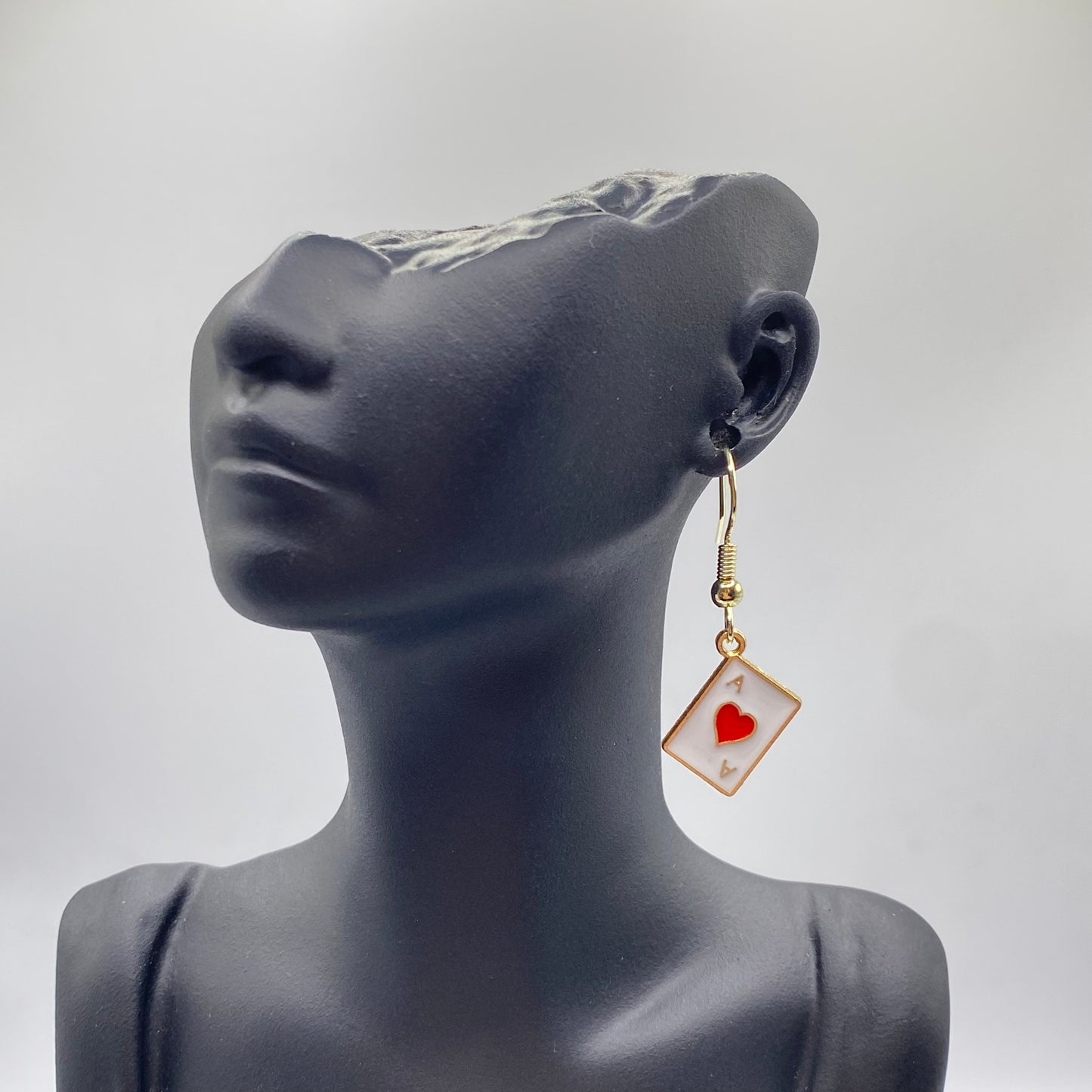 Heart Cards Earrings