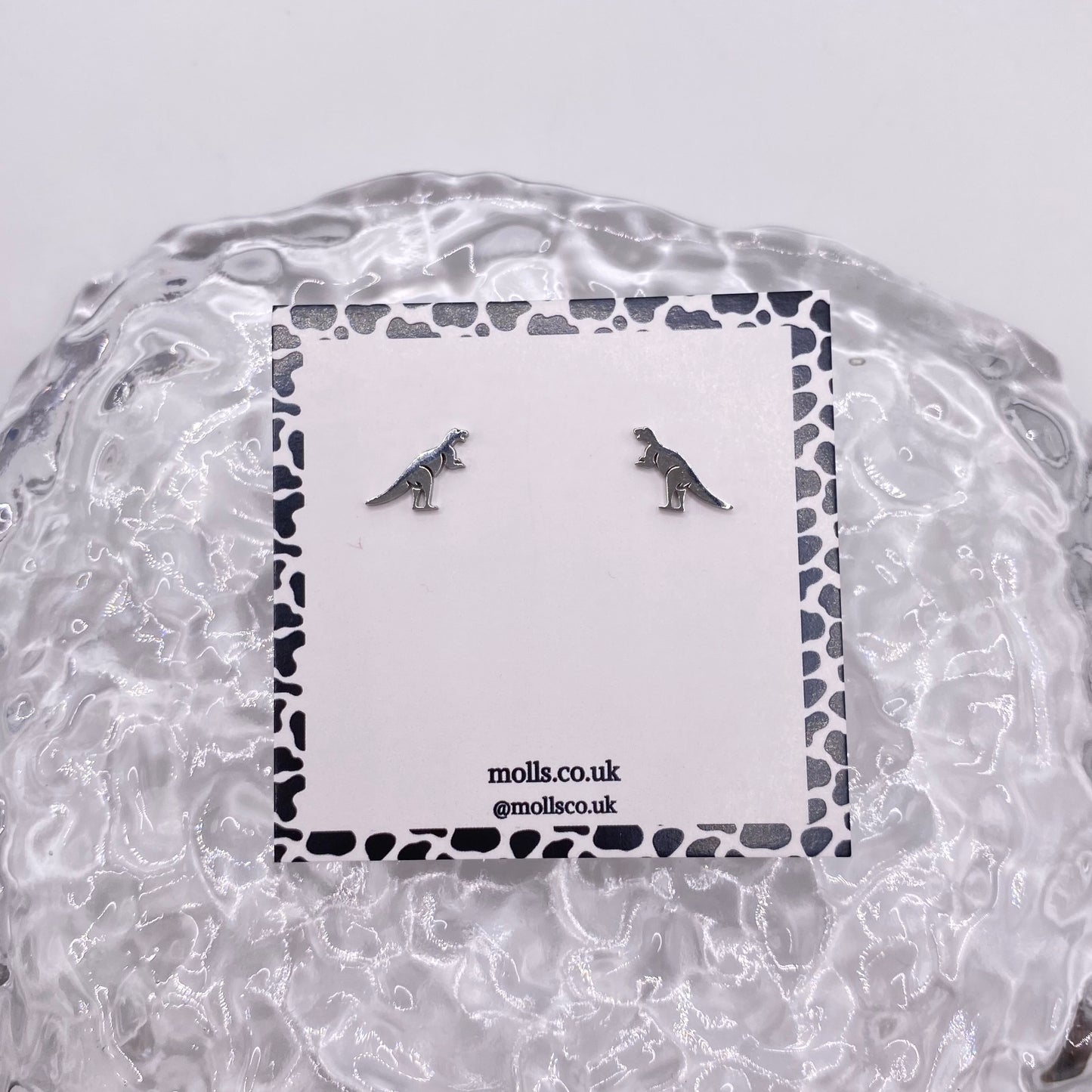 T-Rex Dinosaur Stud Earrings