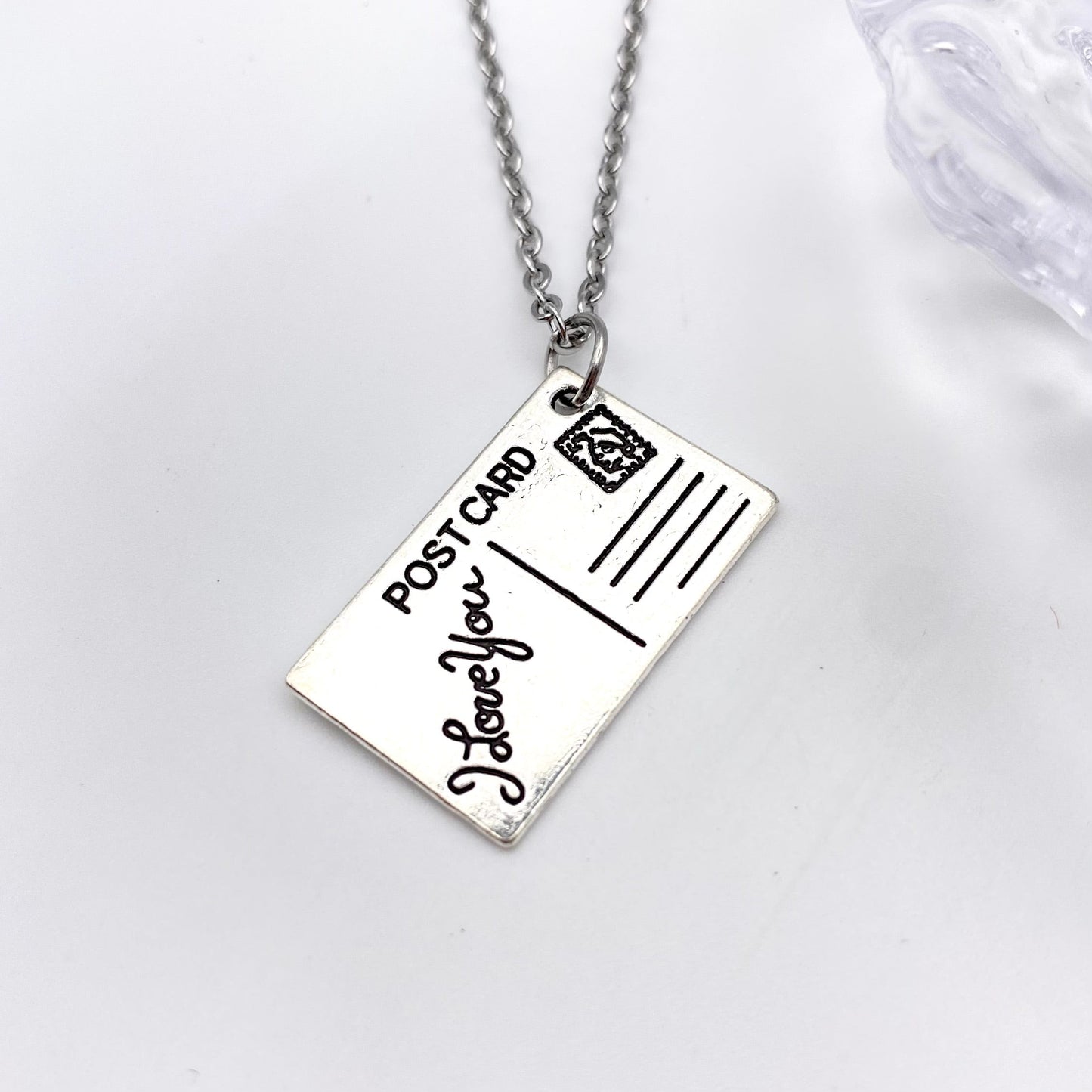 Postcard Necklace