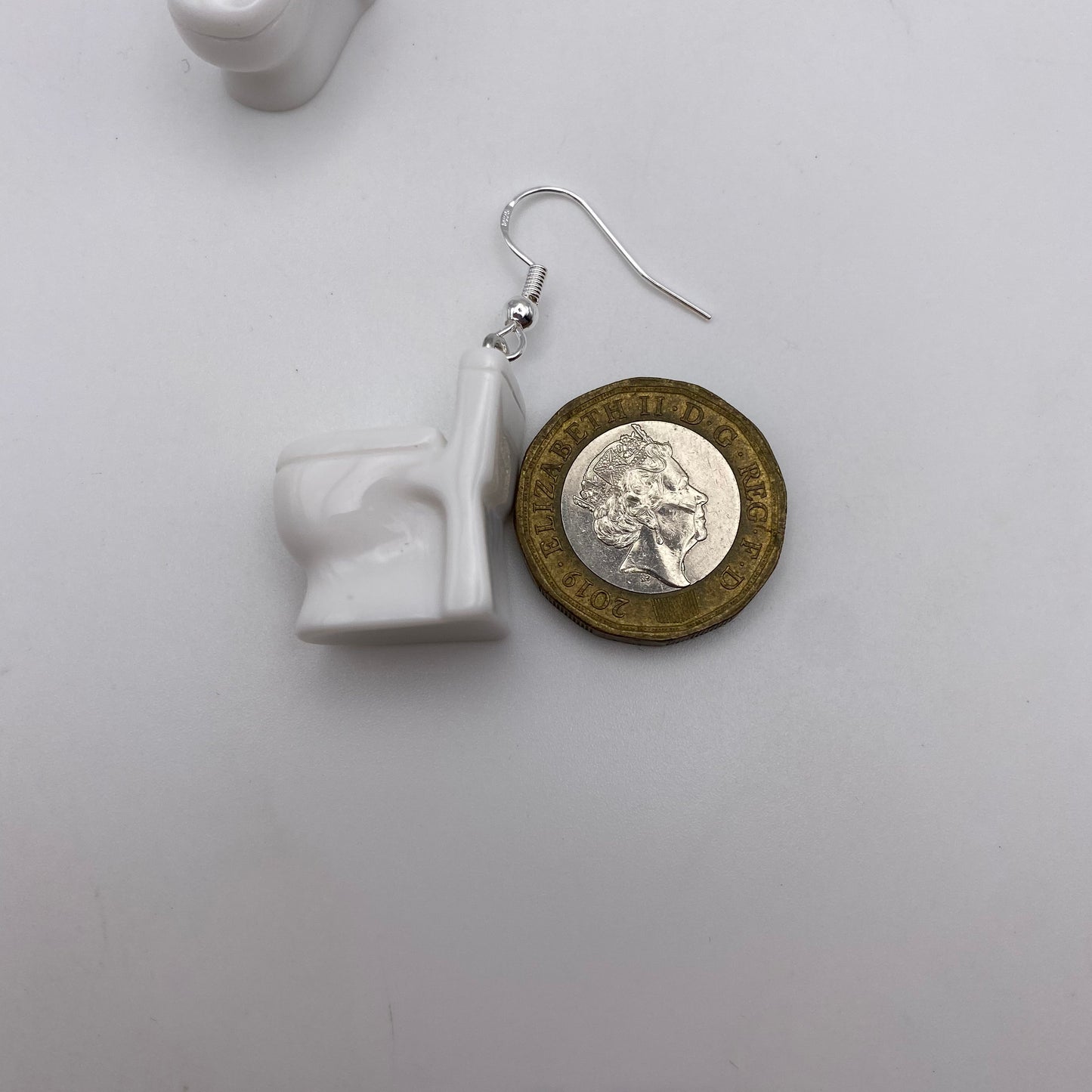 Toilet Earrings