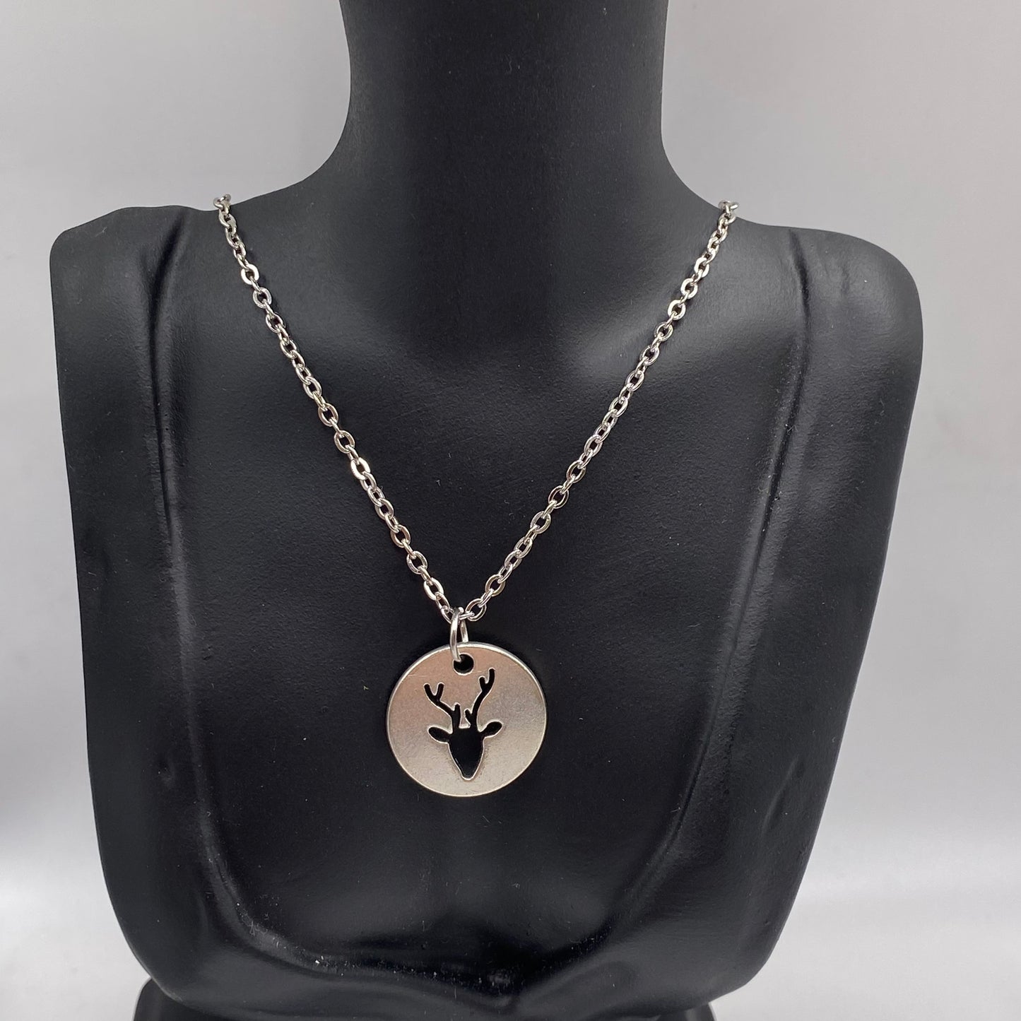 Reindeer Pendant Necklace