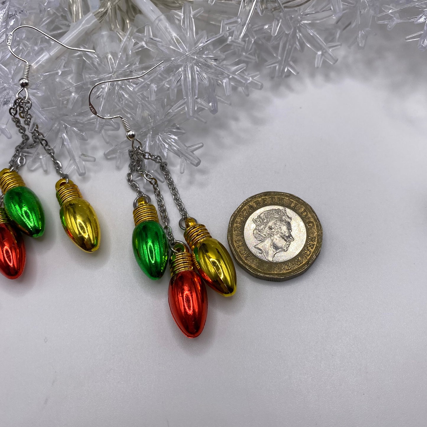 Christmas Lights Earrings