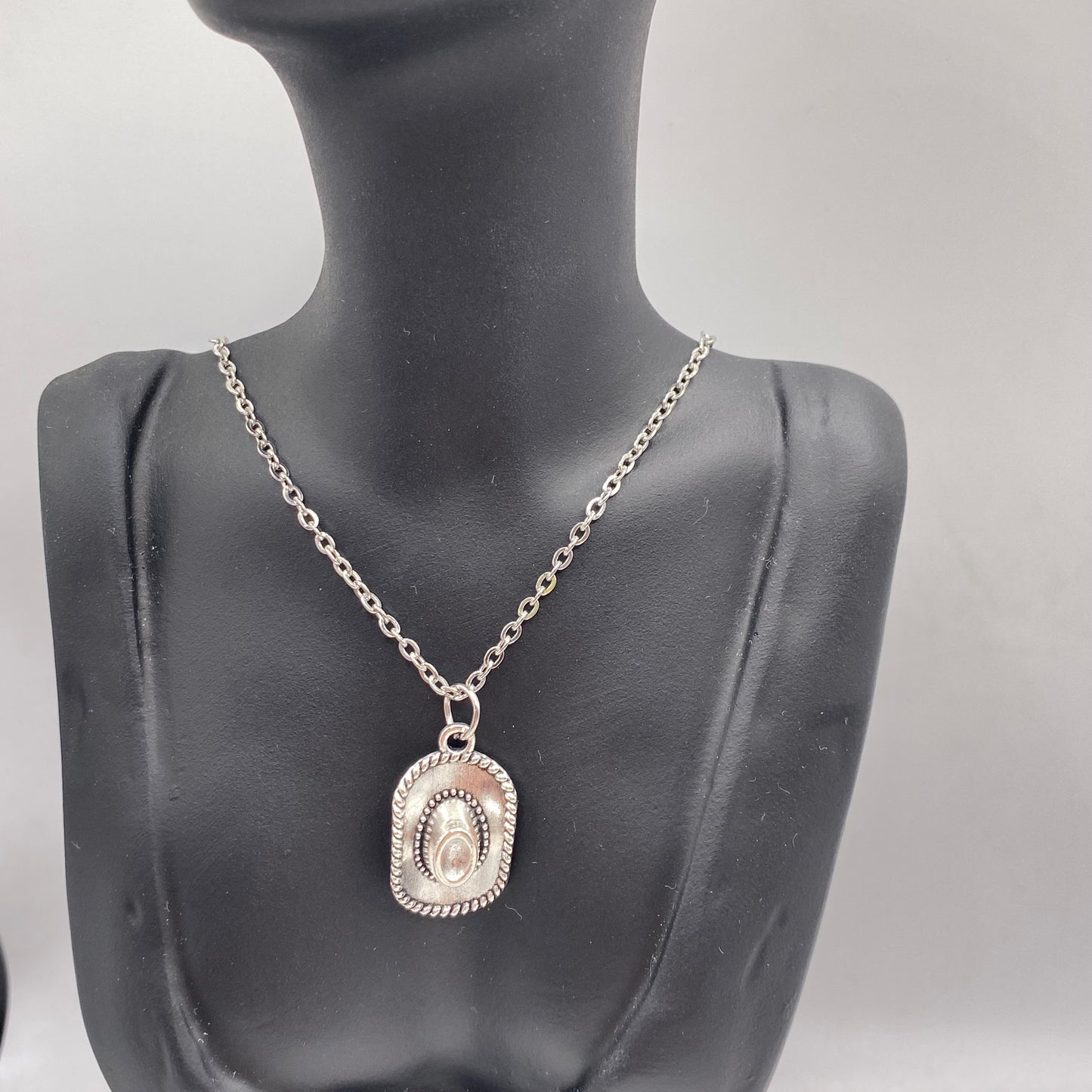 Cowboy Hat Necklace