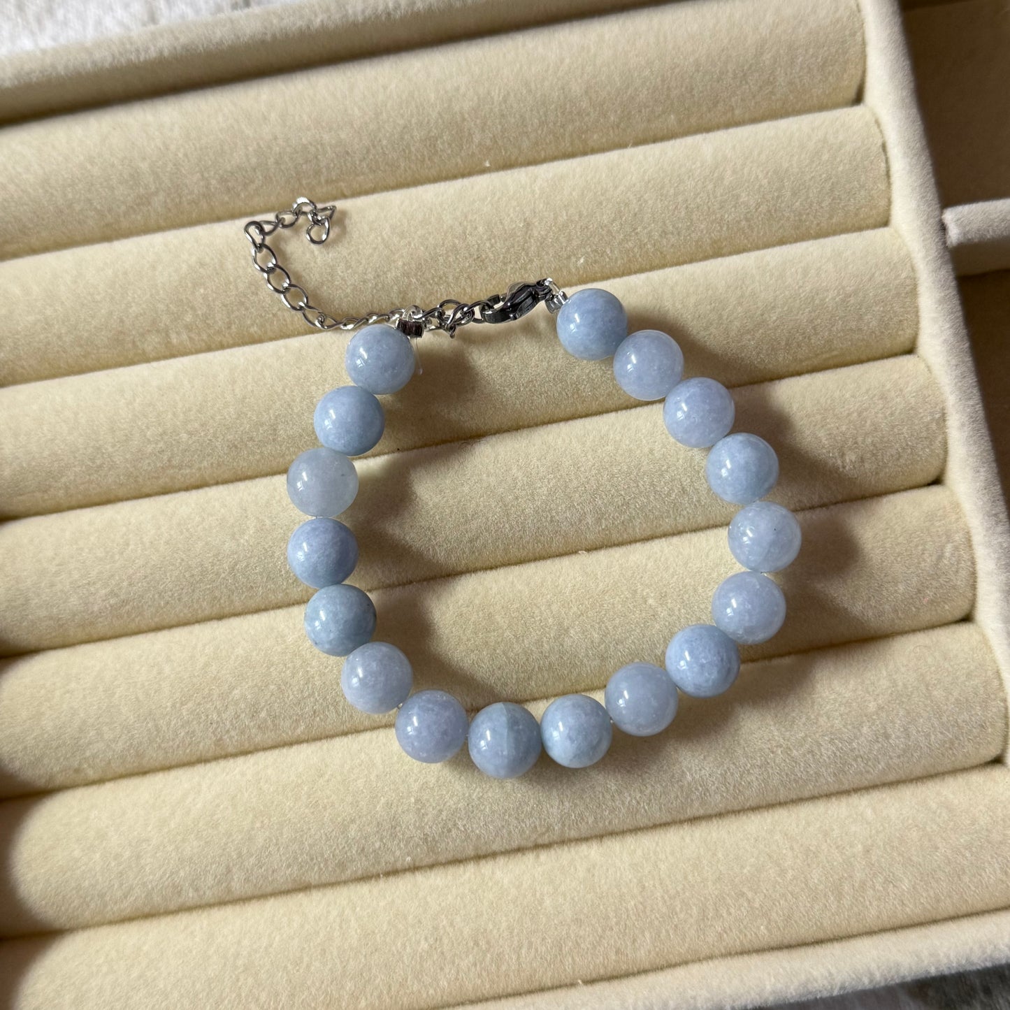 Big Angelite Crystal Bracelet