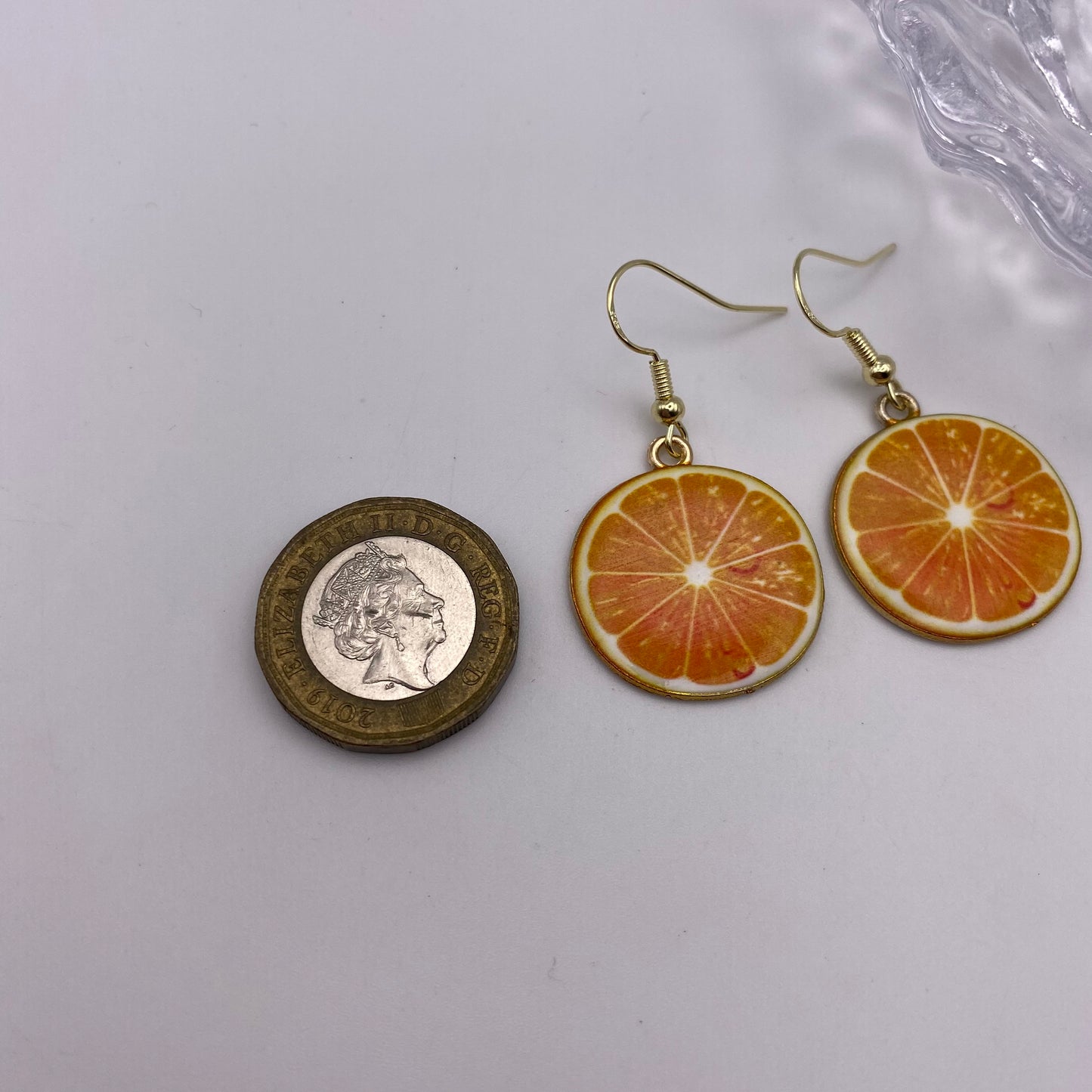 Orange Earrings