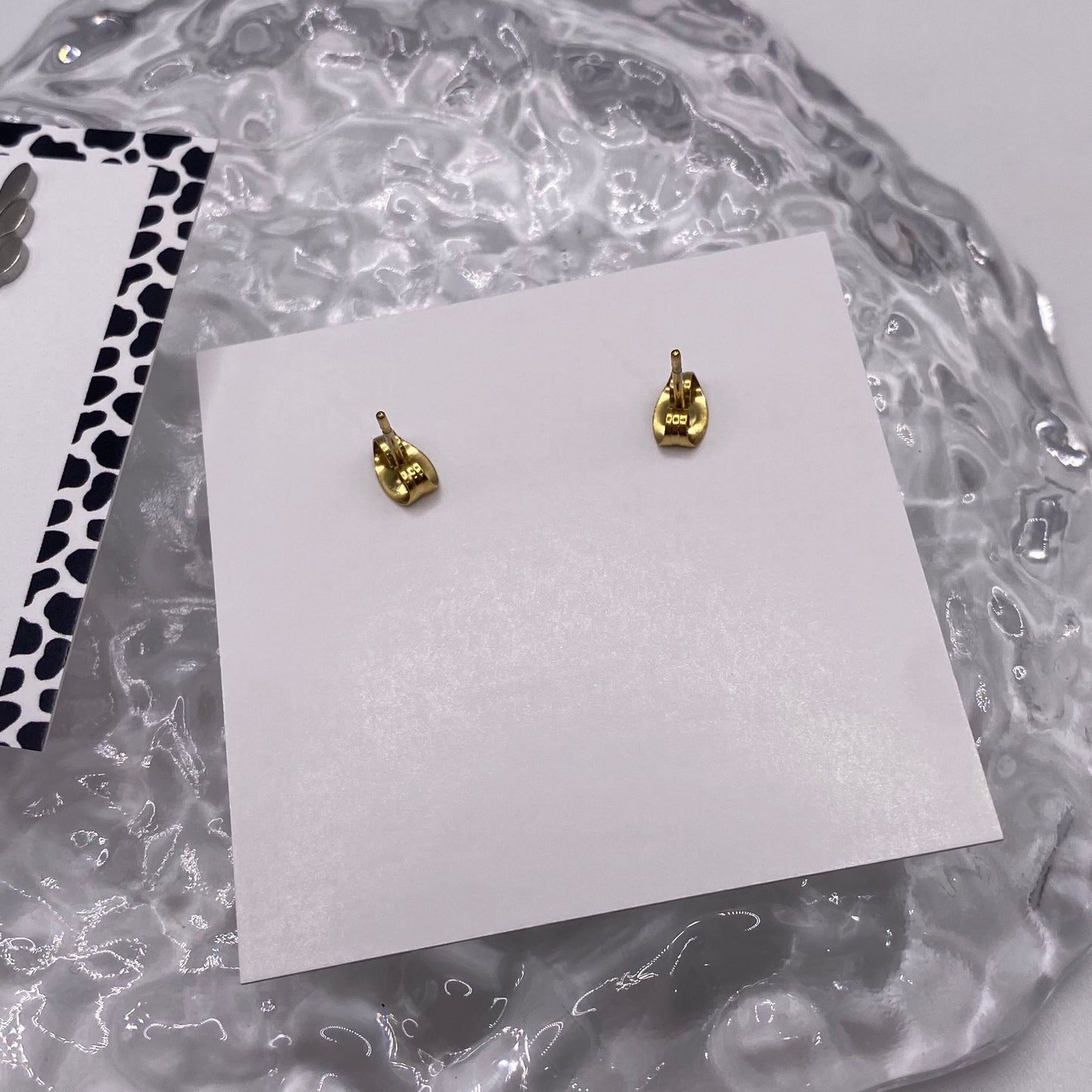 Solid Cross Stud Earrings