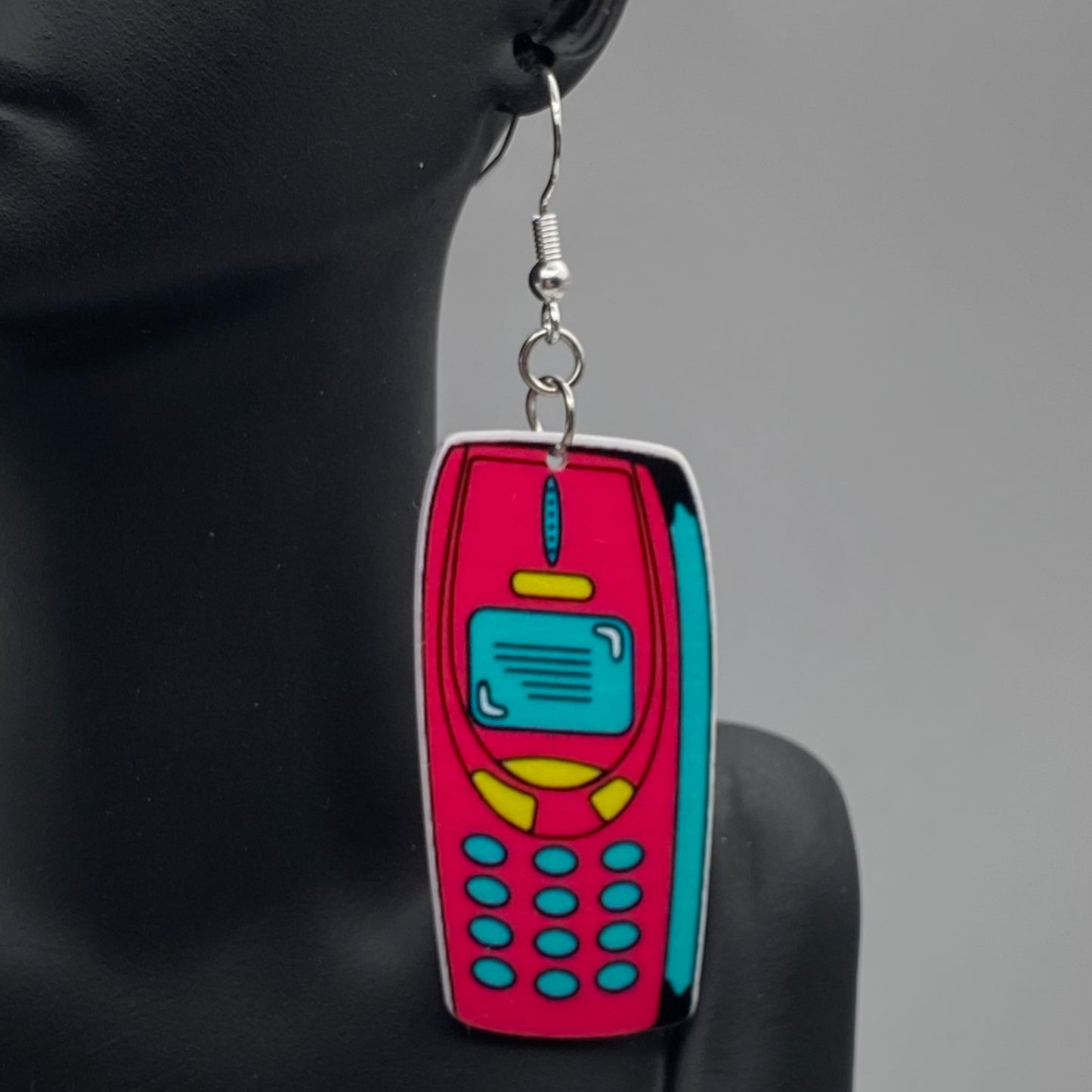 Old School Retro Phone Earrings