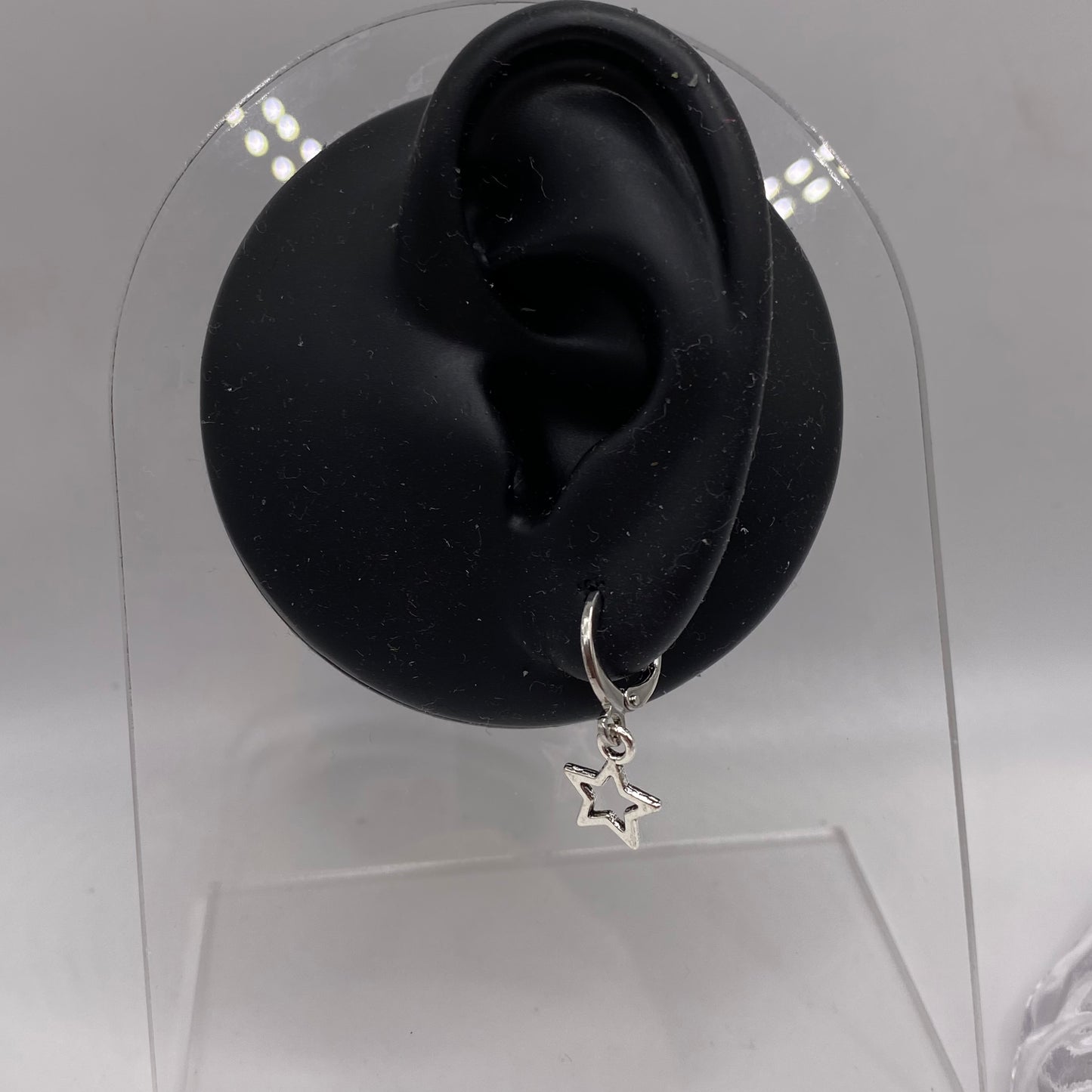 Star Huggie Hoop Earrings