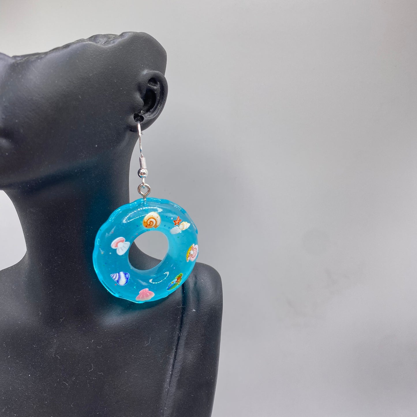 Rubber Ring Float Earrings