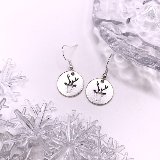 Reindeer Pendant Earrings