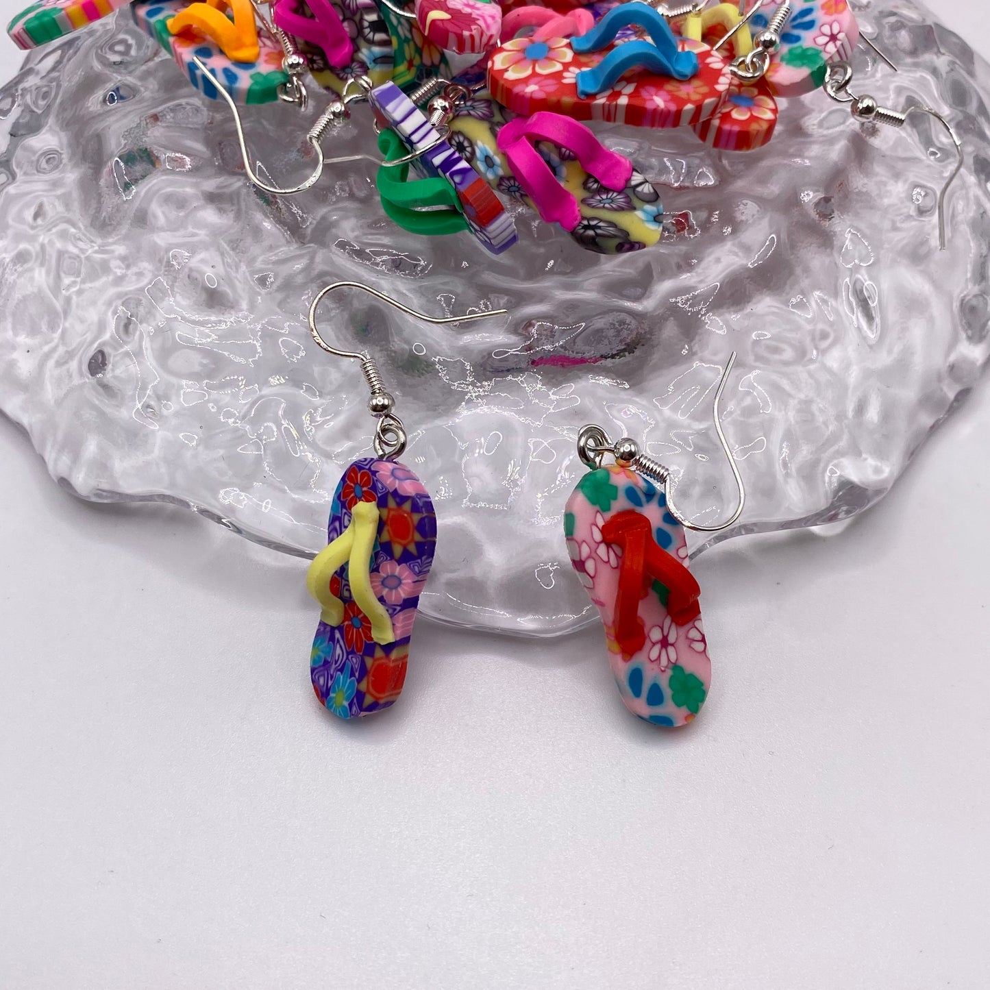 Colourful Flip Flop Earrings