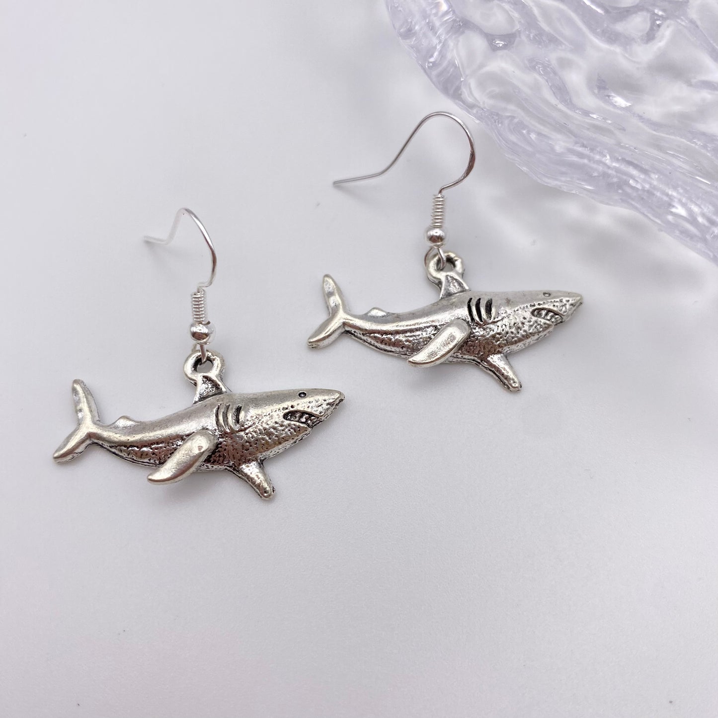 Big Shark Earrings