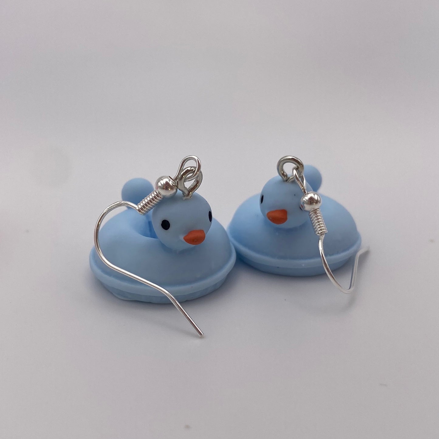Rubber Duck Pool Float Earrings