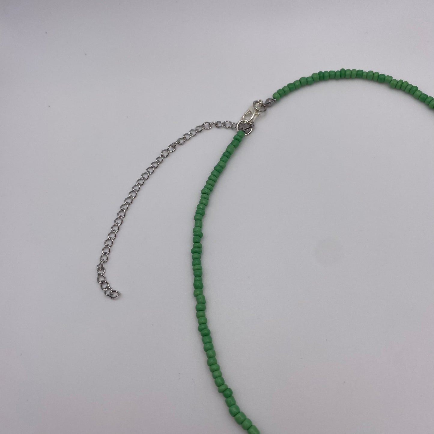 Green Beaded Necklace