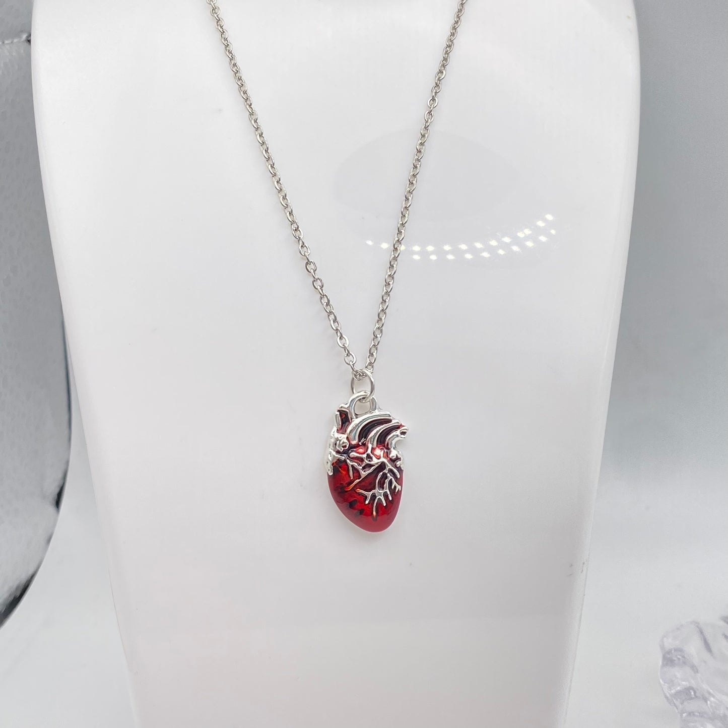 Gory Heart Necklace