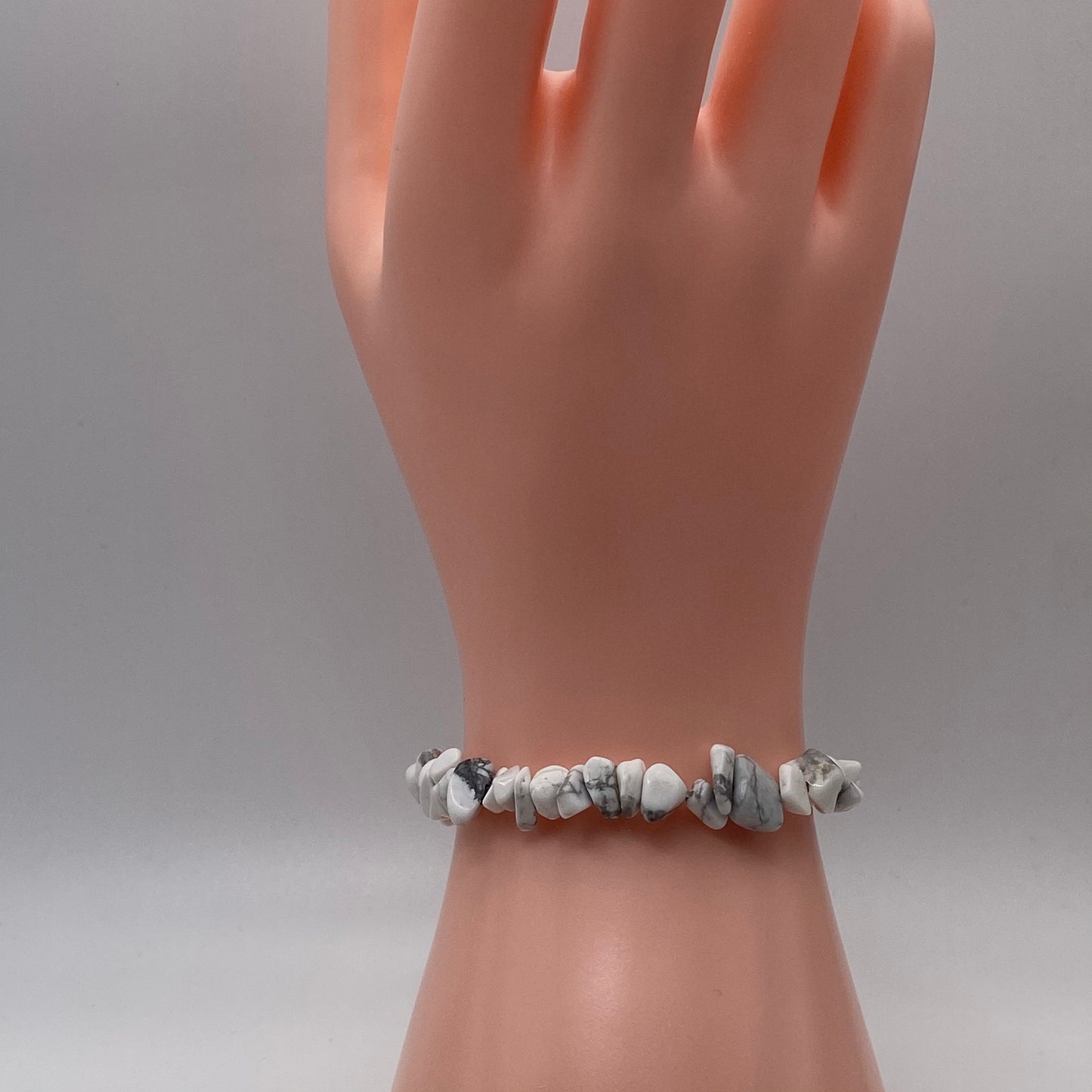White Howlite Crystal Bracelet