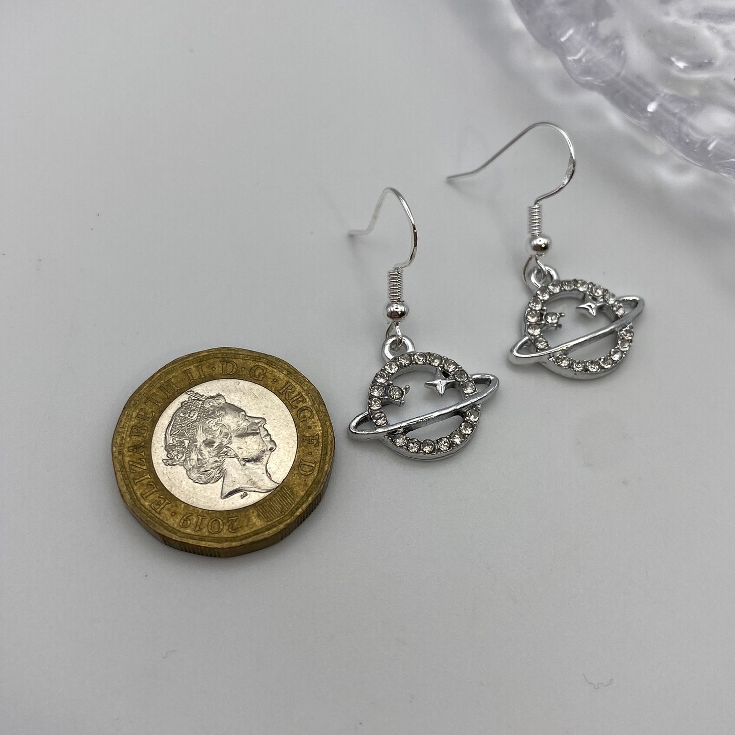 Sparkly Planet Earrings