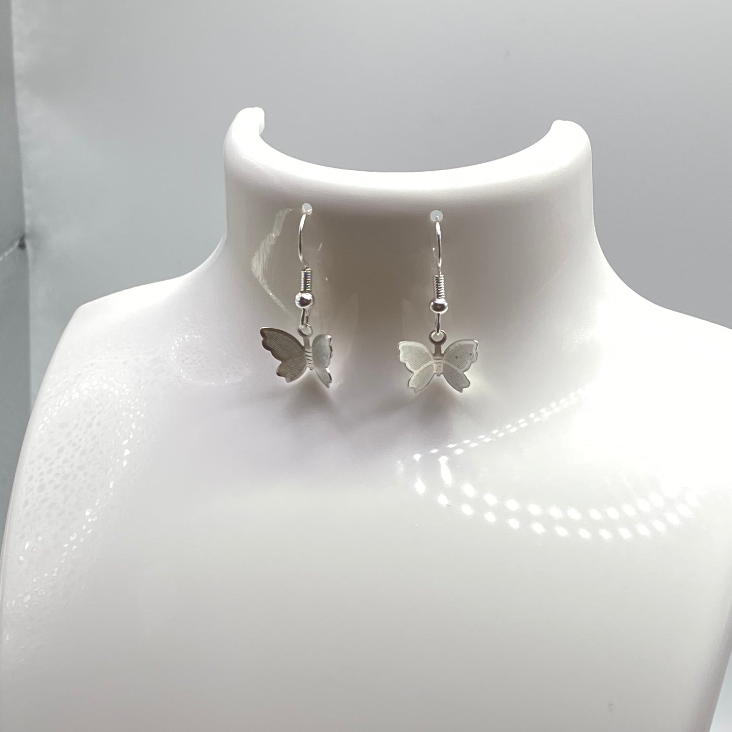 Small Dainty Butterfly Earrings