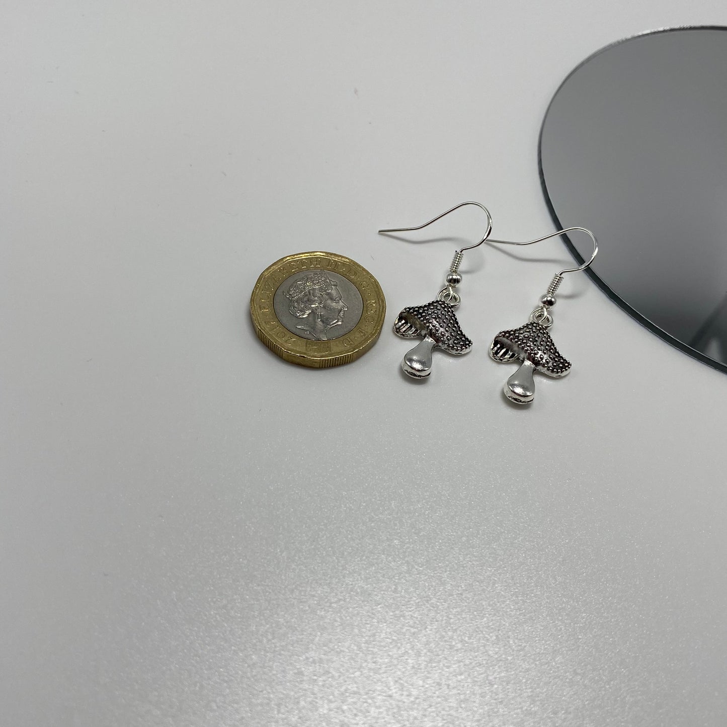 Small Mushroom Earrings
