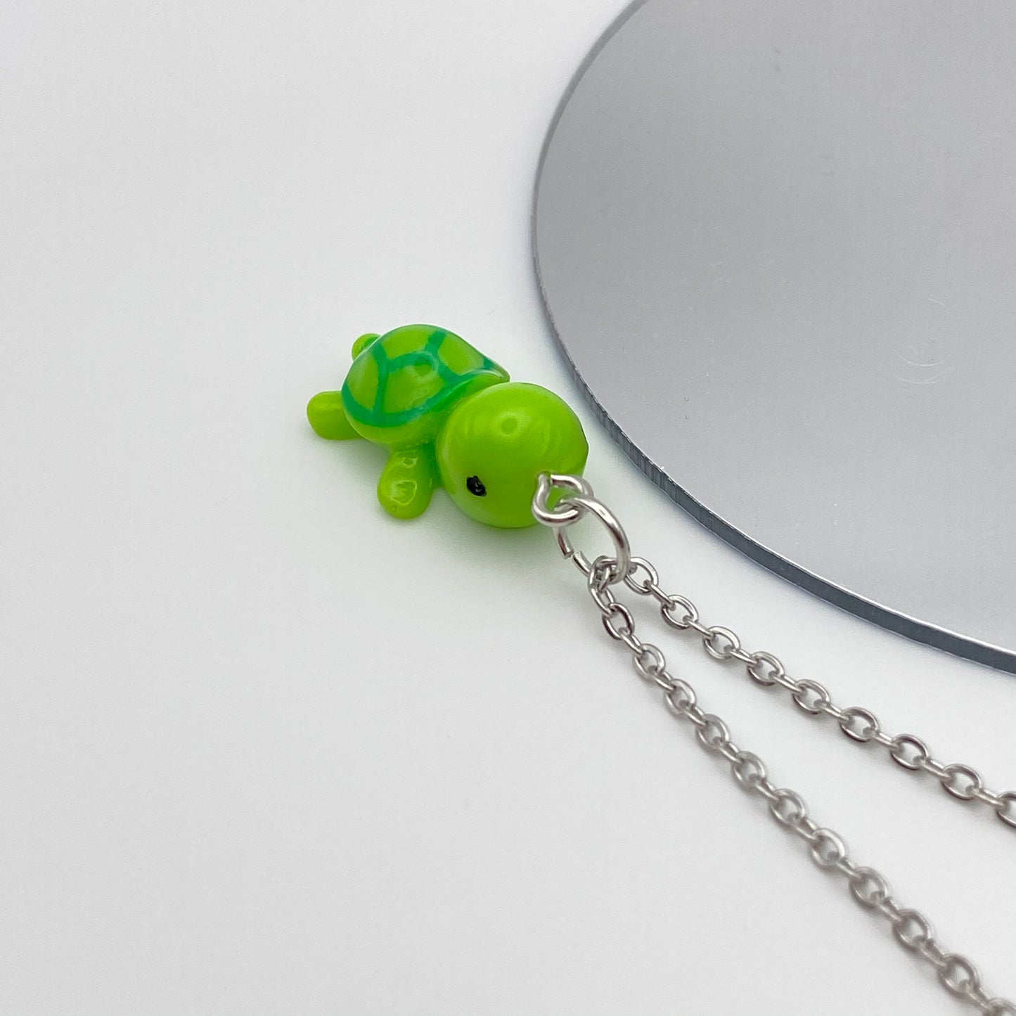 Green Turtle Necklace