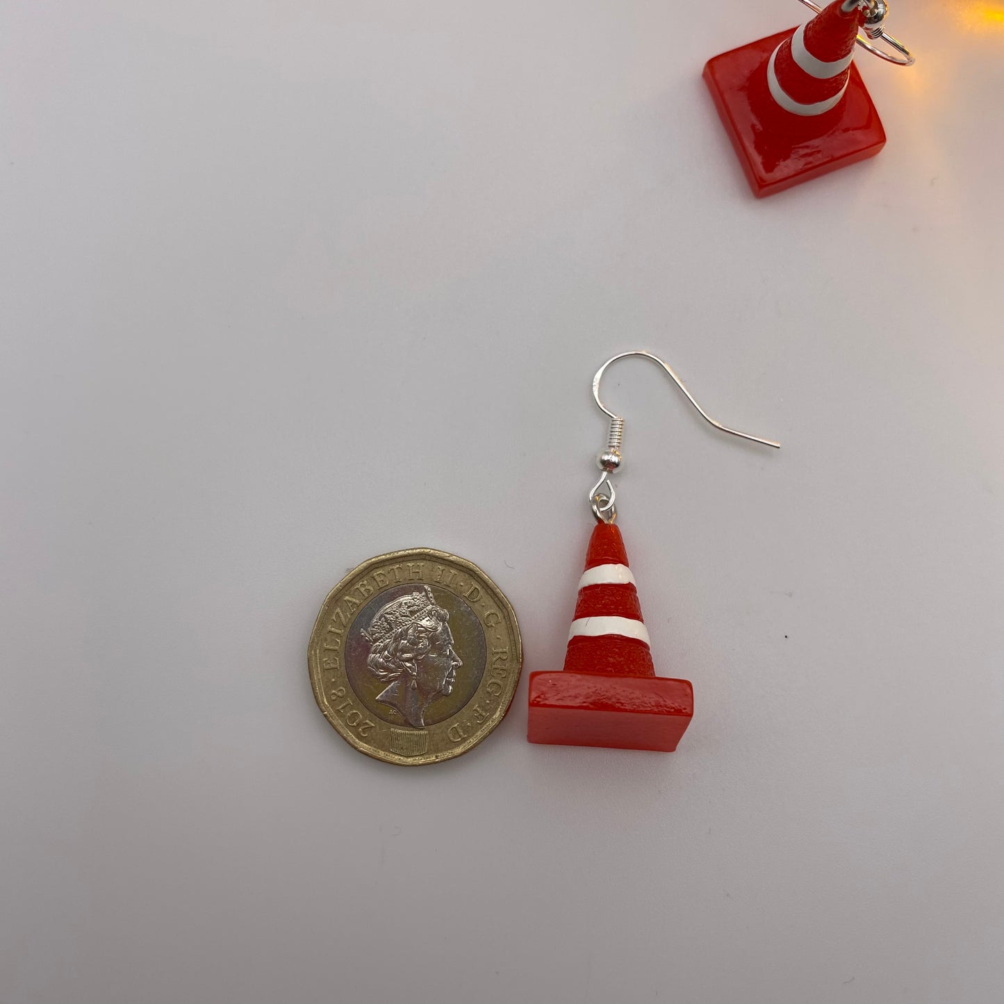 Traffic Cone Earrings