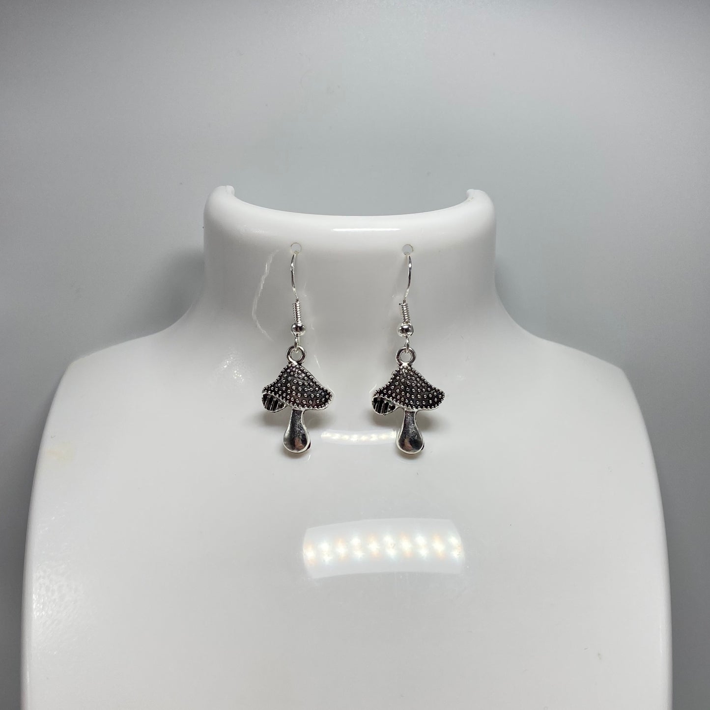 Small Mushroom Earrings