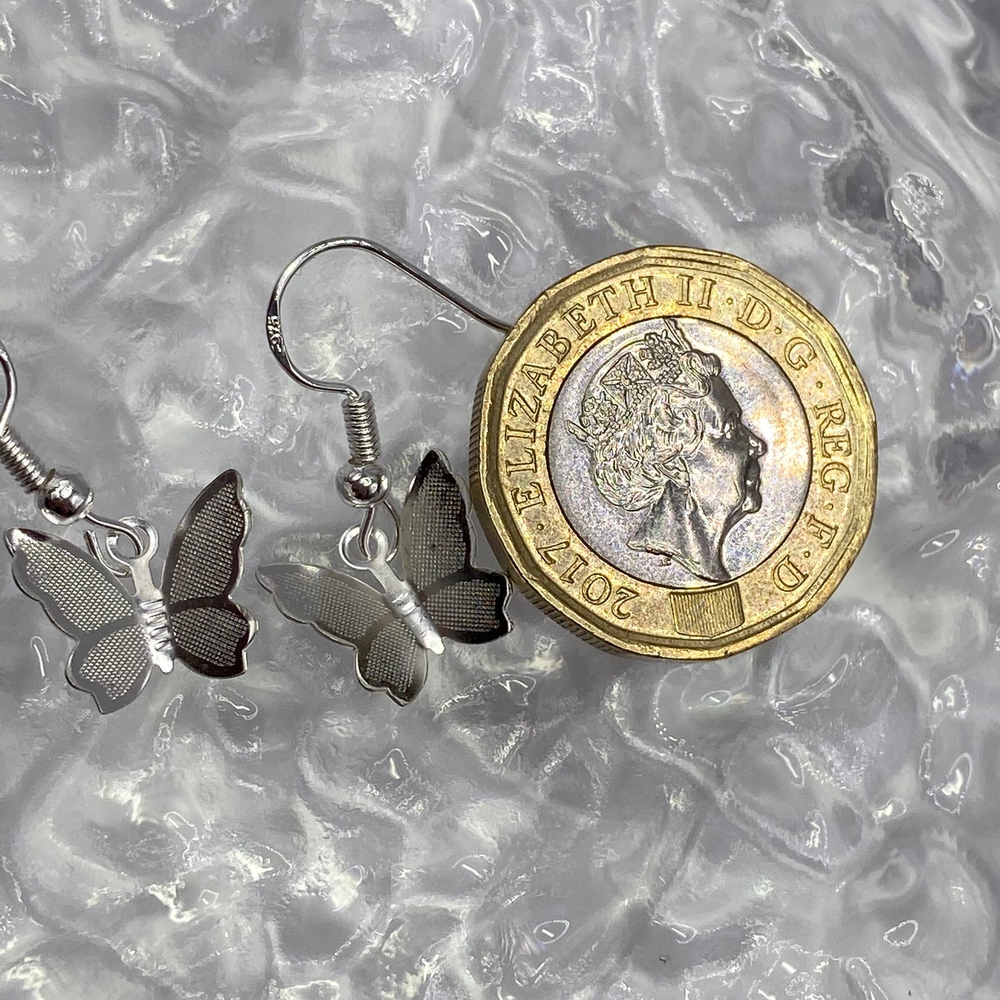 Small Dainty Butterfly Earrings