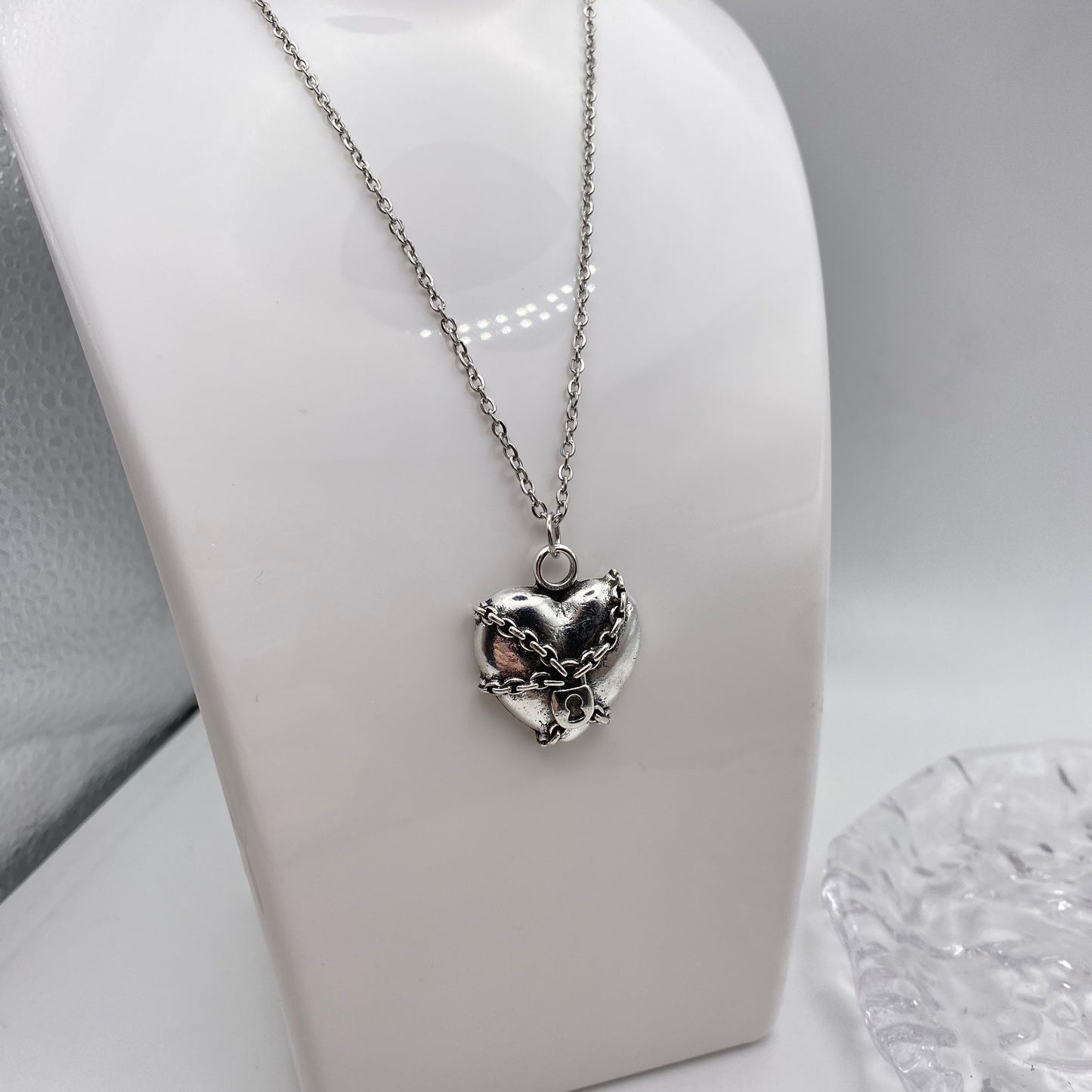 Chained Heart Necklace