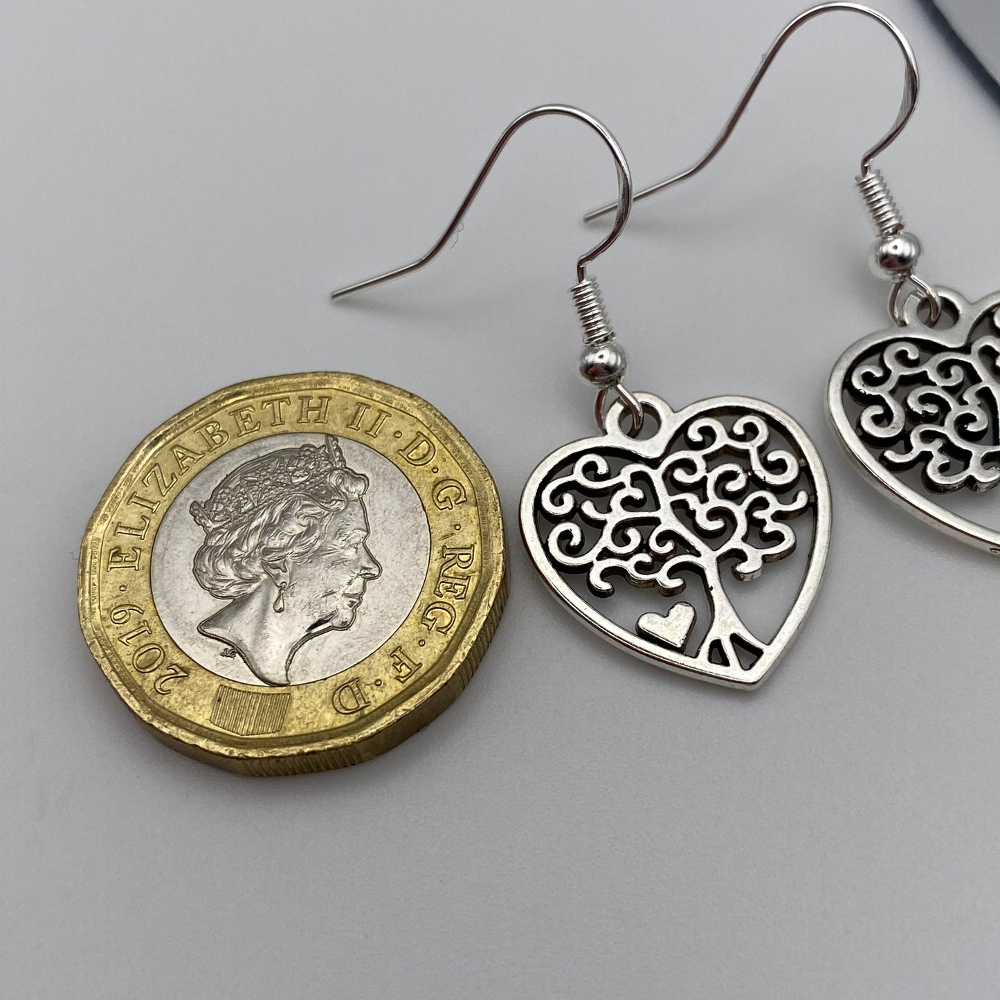 Heart Tree of Life Earrings